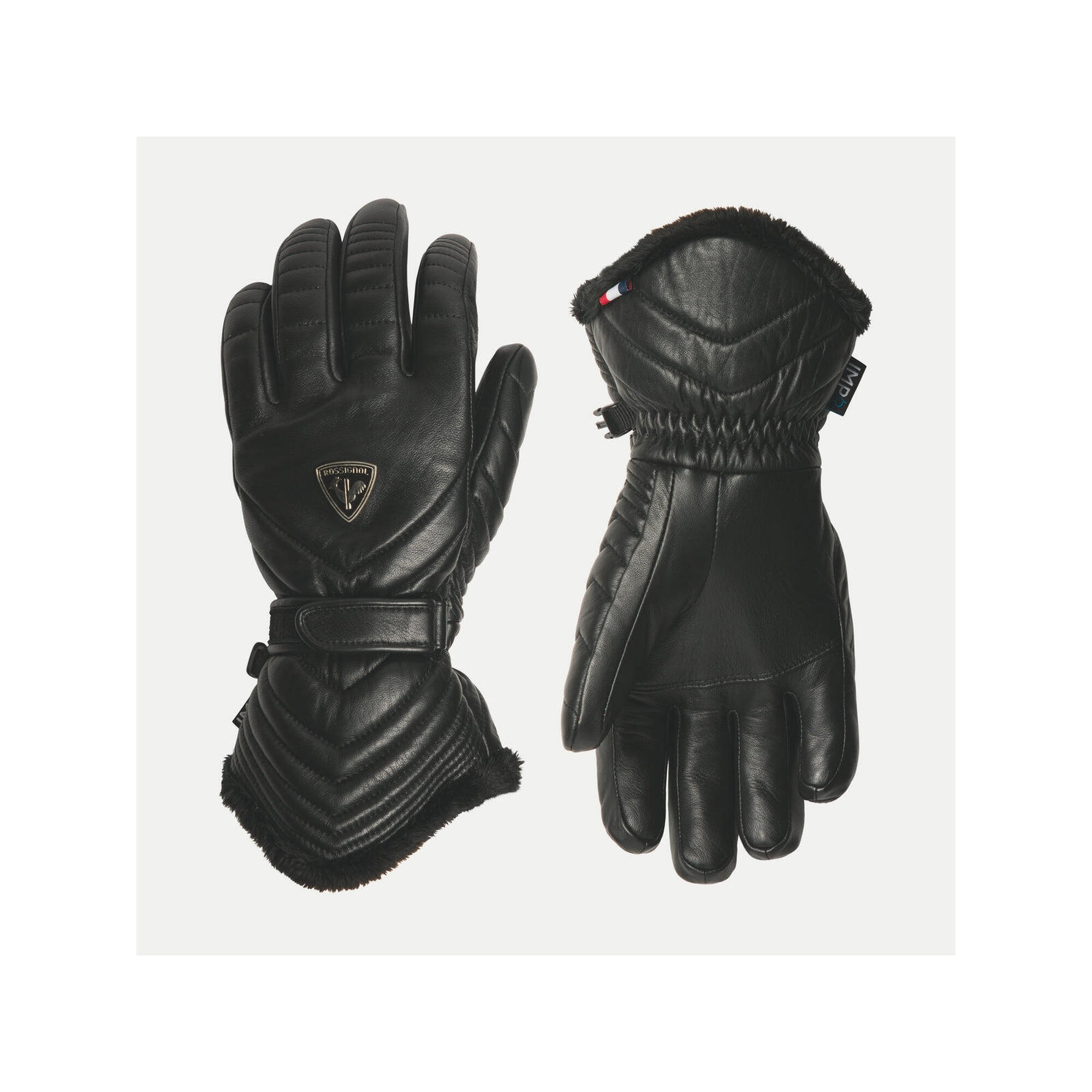 Rękawice narciarskie damskie ROSSIGNOL W Select Lth Impr G czarny