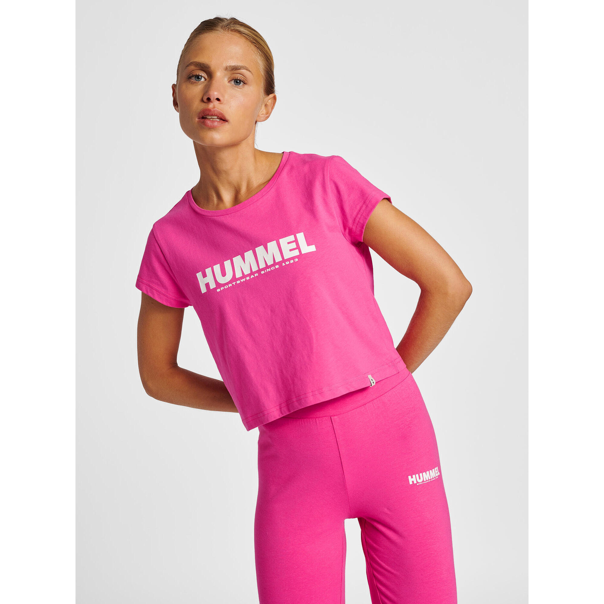 Hummel Koszulka sportowa hml Legacy Woman Cropped T-shirt