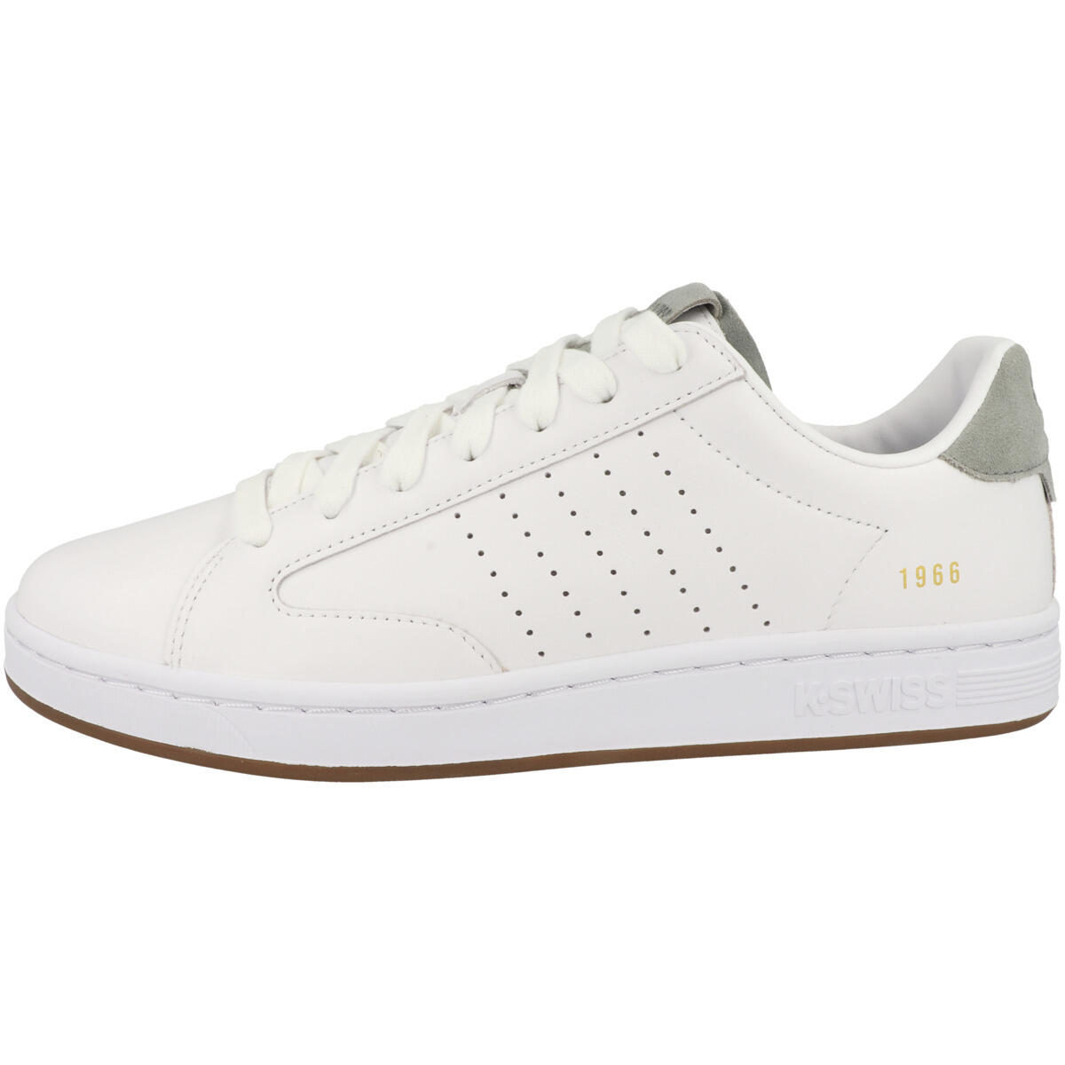 Męskie sneakersy K-Swiss LOZAN KLUB LTH WHT/WHT/SHADOW SD-M (07263-915-M)