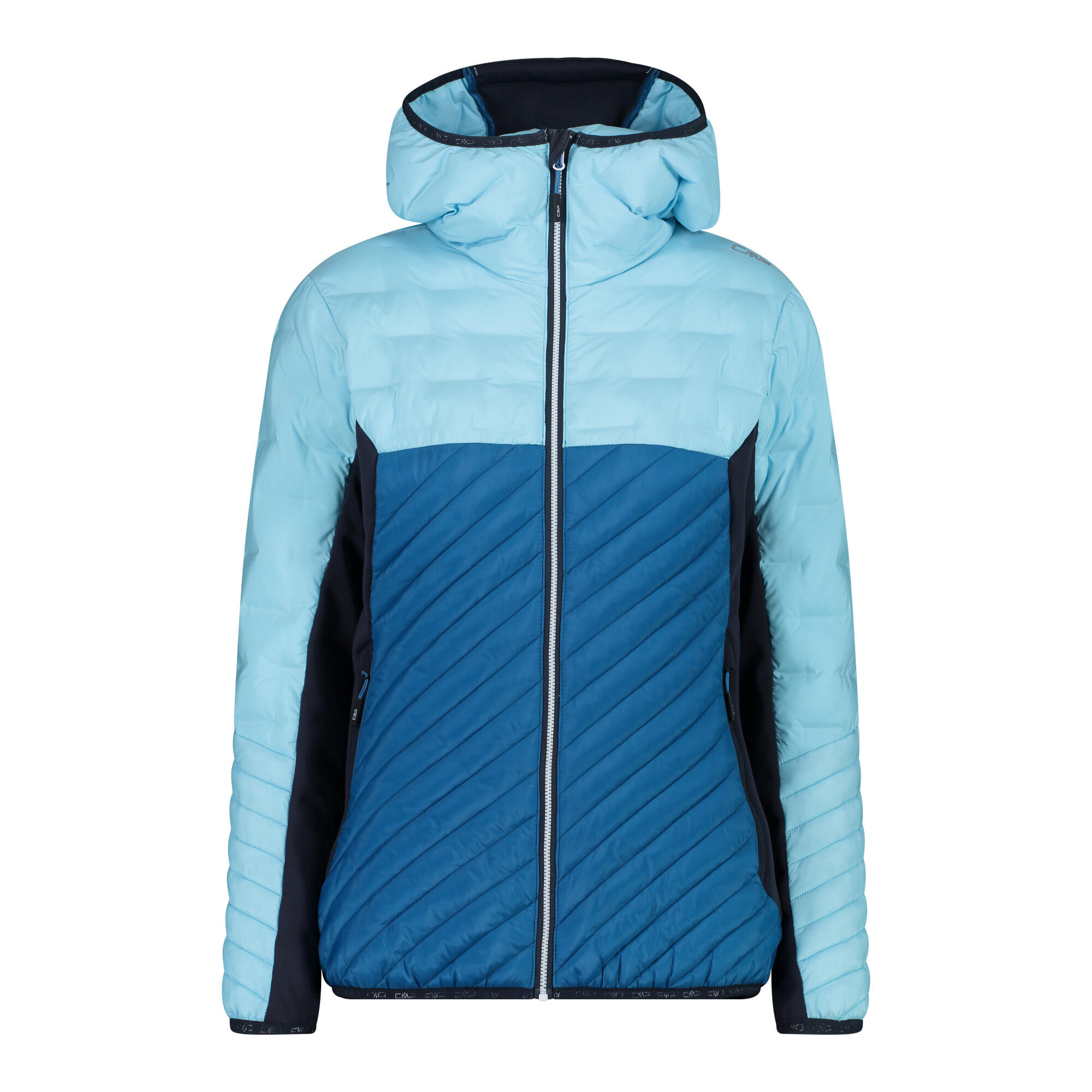 Hybrydowa kurtka damska z kapturem CMP Unlimitech