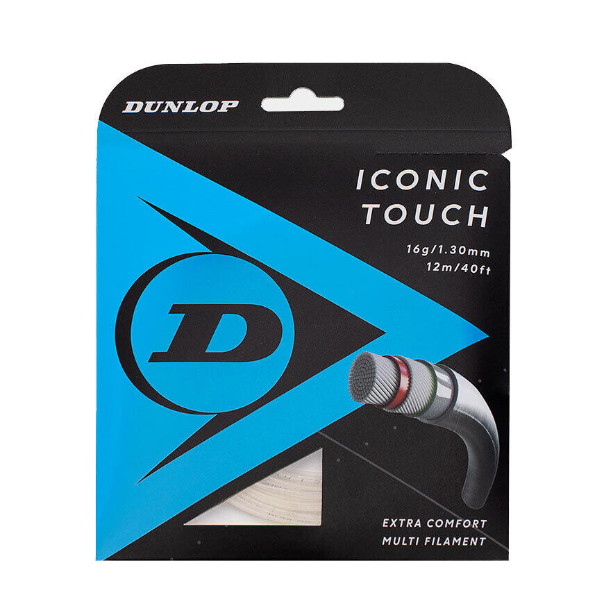 Struny tenisowe Dunlop Iconic Touch 16G Na 12 m
