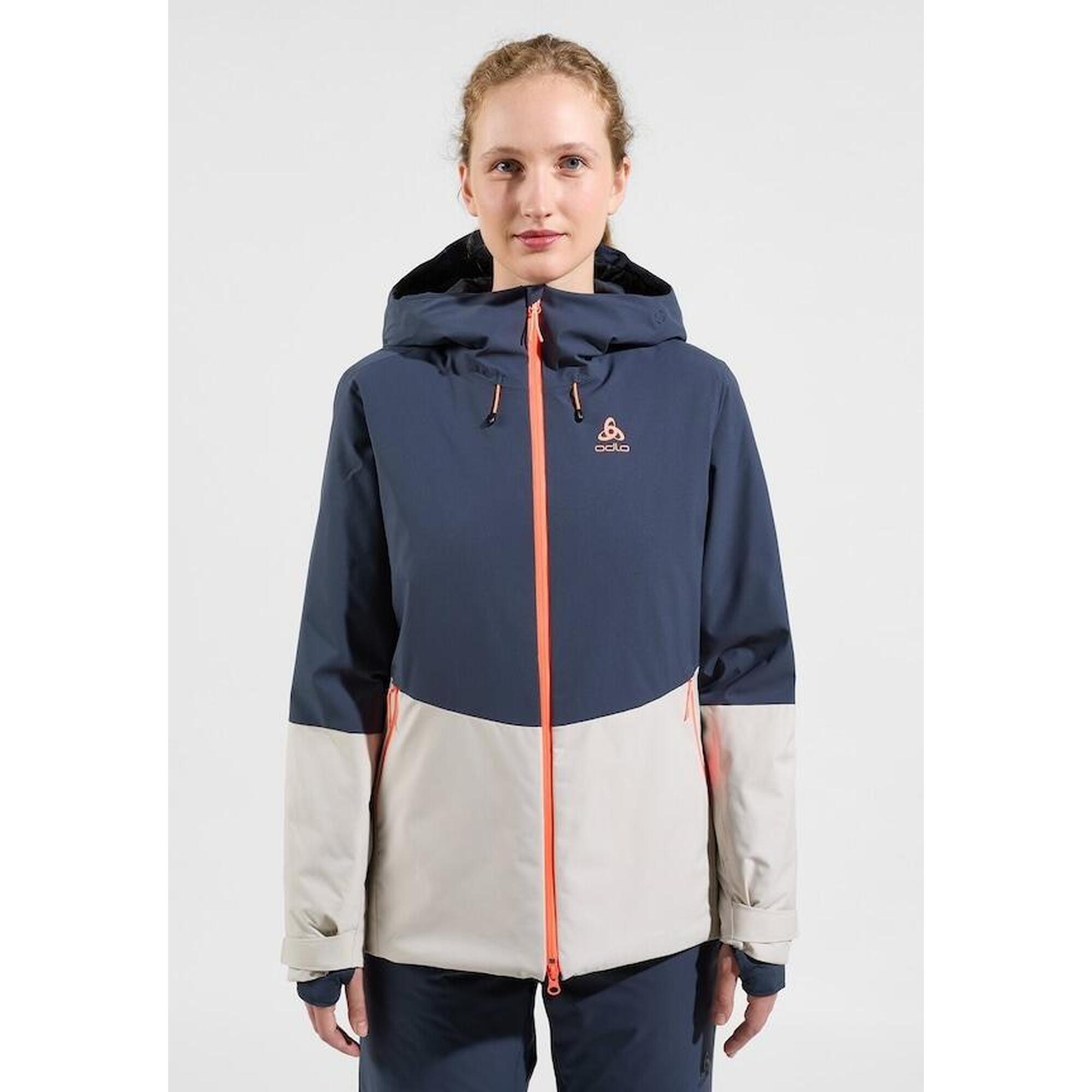 Kurtka narciarska damska Odlo insulated SKI BLUEBIRD S-THERMIC