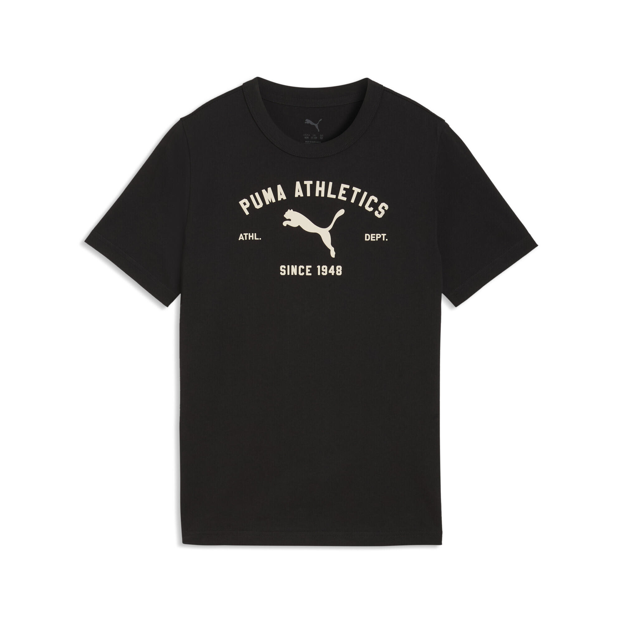 Młodzieżowa koszulka PUMA Class z grafiką PUMA