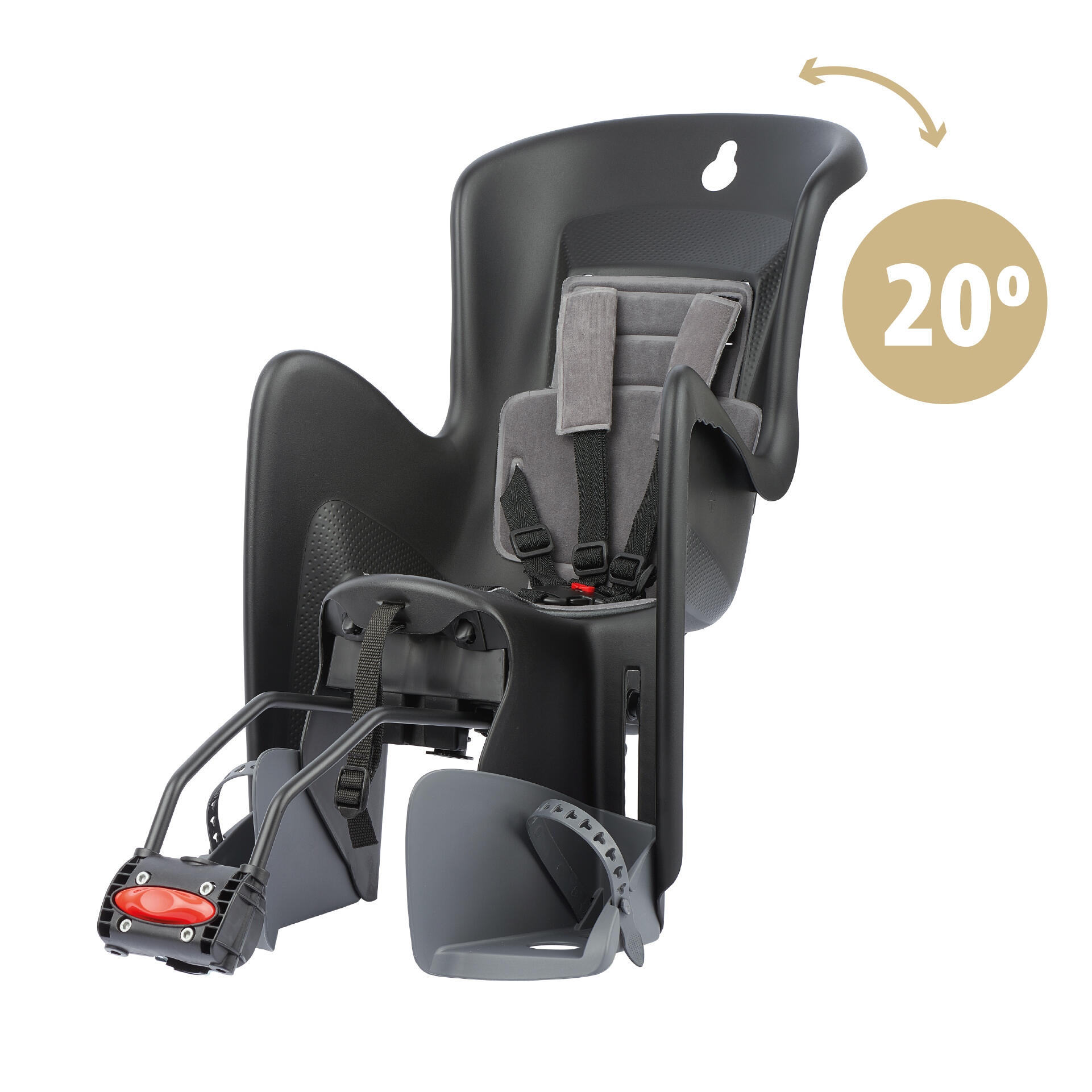 Tylny Fotelik Rowerowy Dla Dziecka Z Funkcją Leżenia BILBY