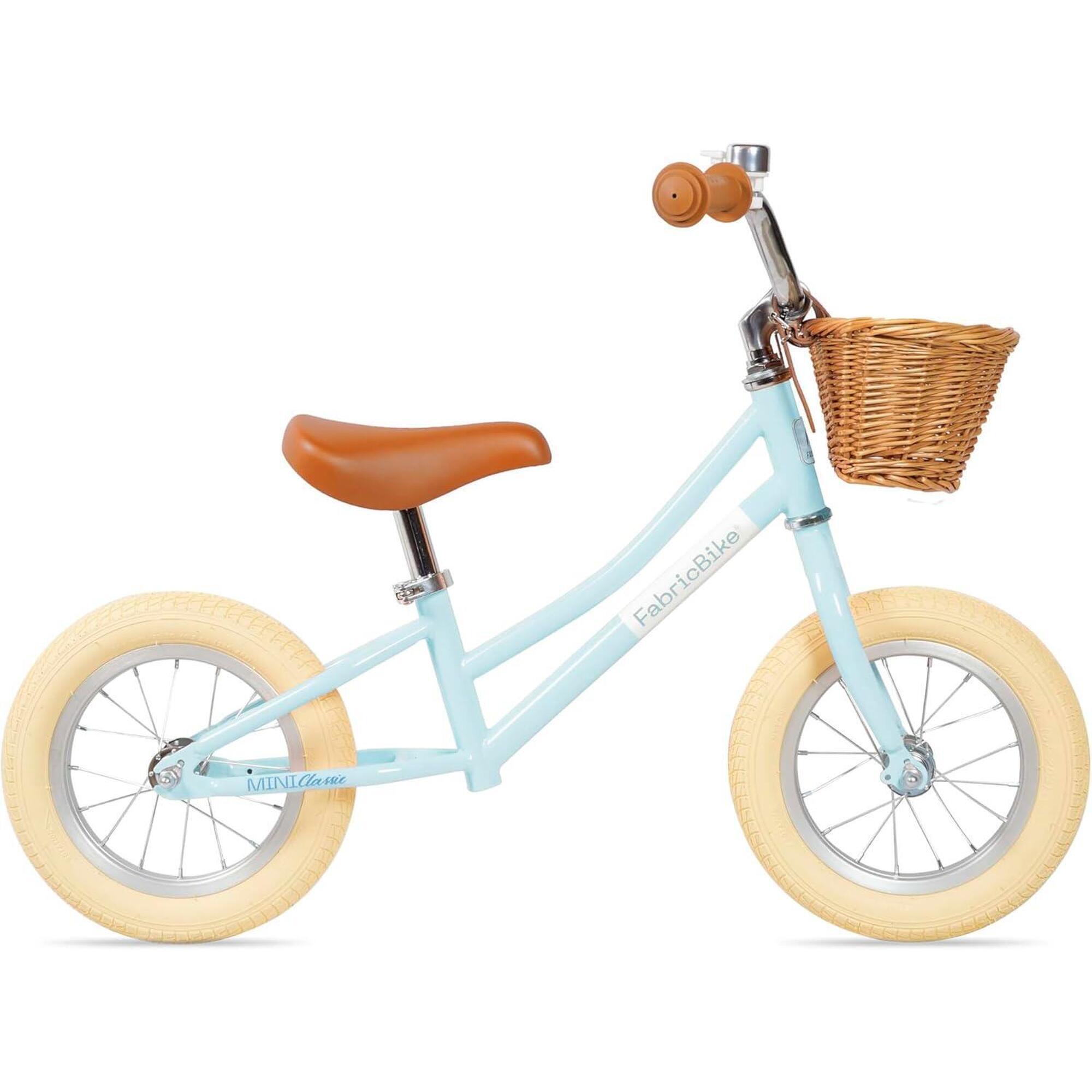 FABRICBIKE Mini Classic – rowerek biegowy 12" dla dzieci w wieku 2-5 lat. Blue