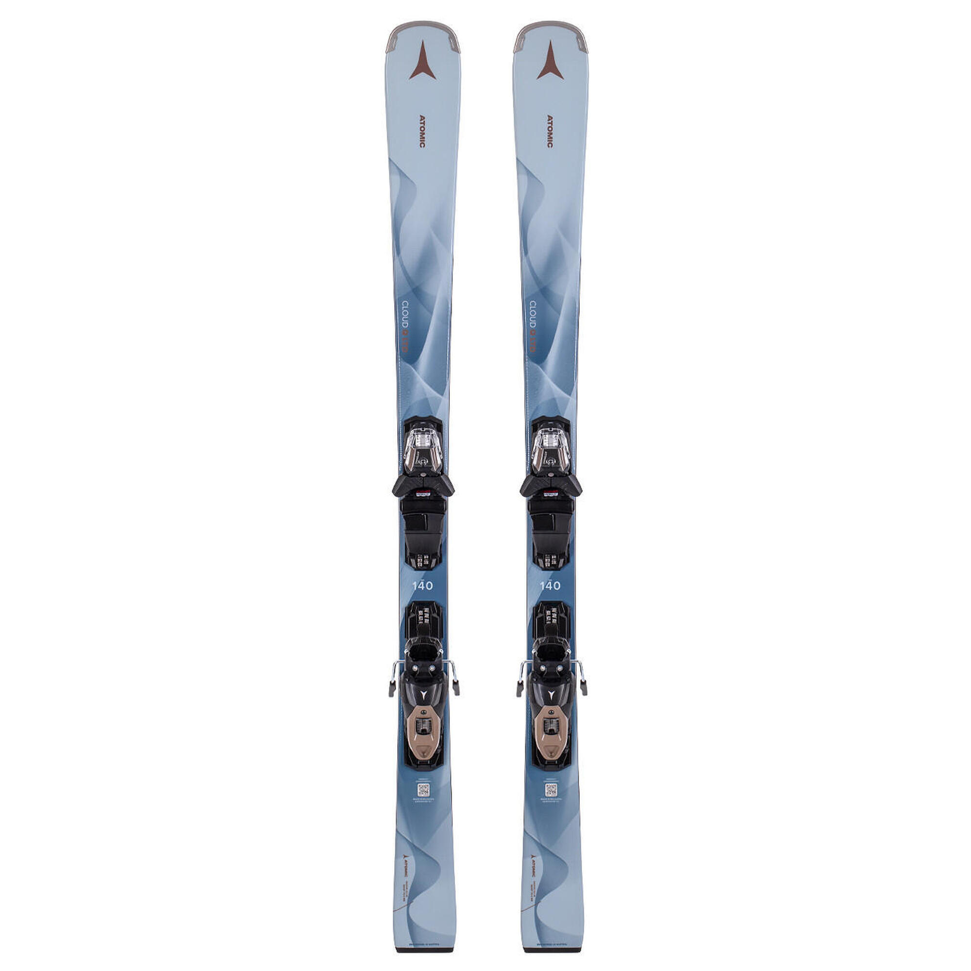 Narty damskie ATOMIC CLOUD Q LTD + wiązanie ATOMIC M10 z GRIP WALK