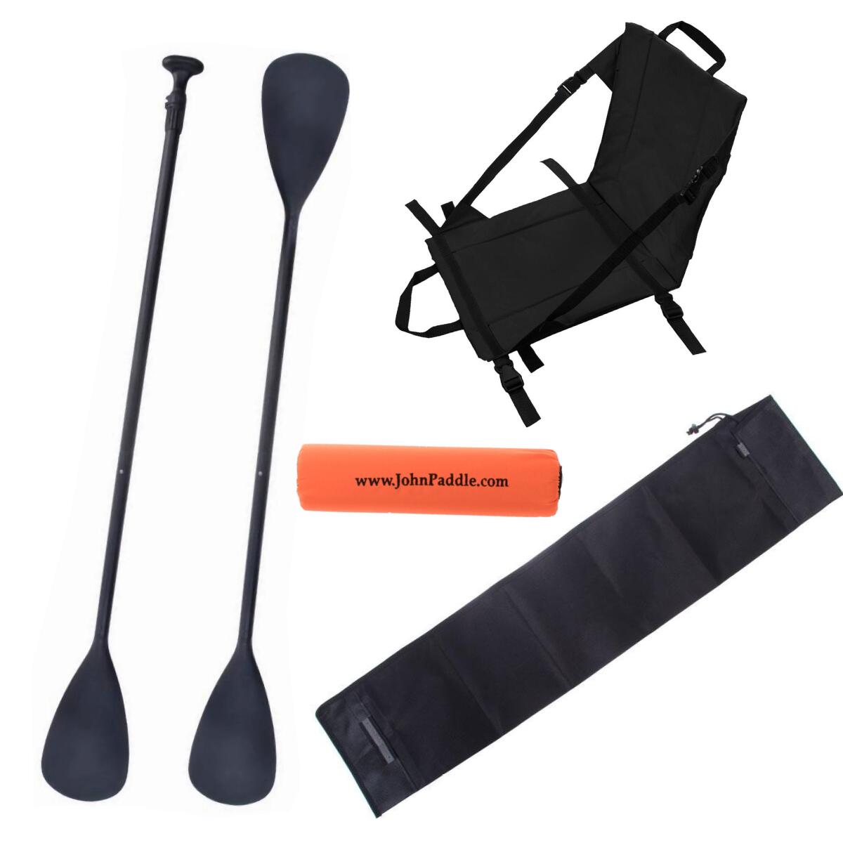 Zestaw John Paddle NRO 165-208/225cm + Siedzisko + pokrowiec + odbijacz