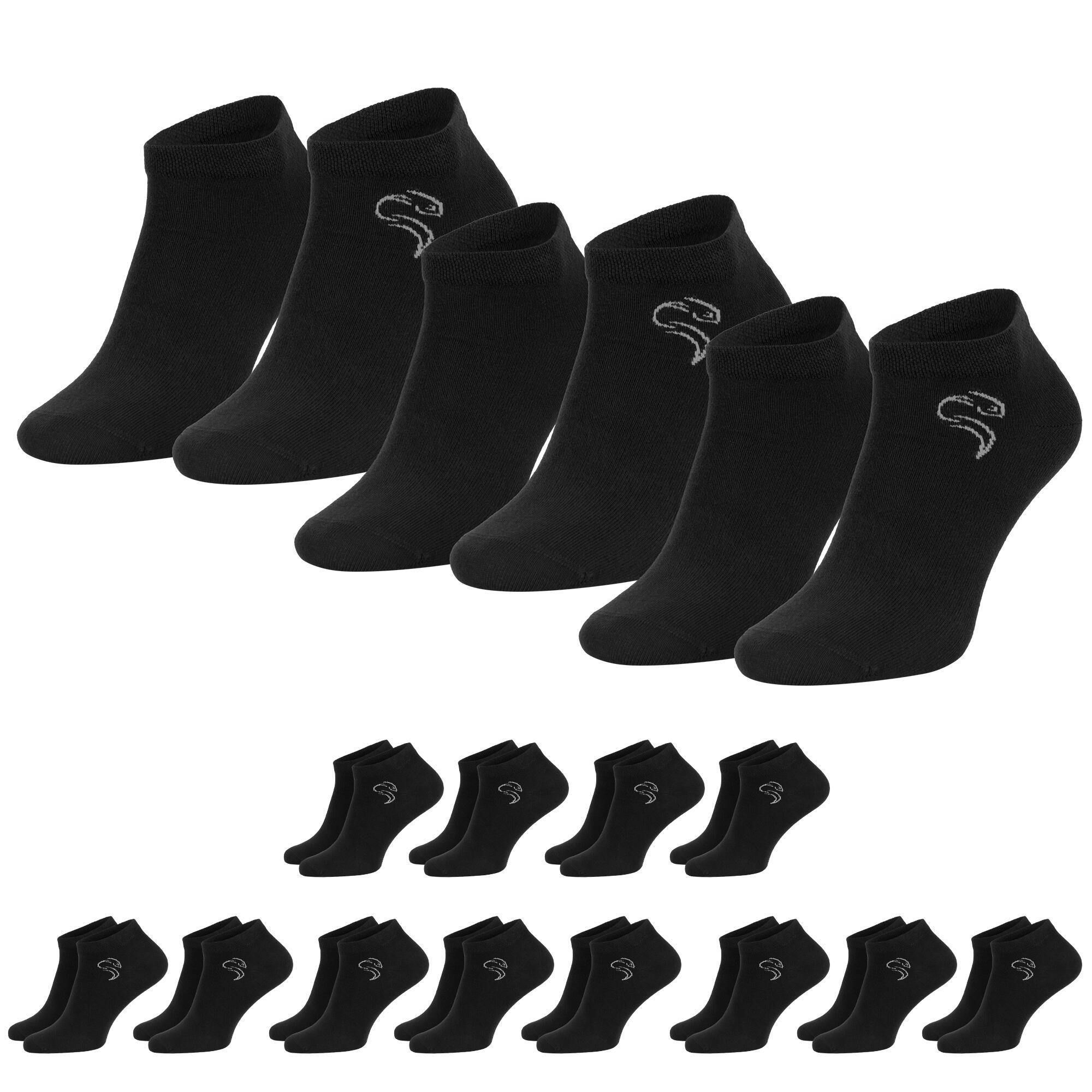 Skarpetki podstawowe do trampek unisex, 12 par