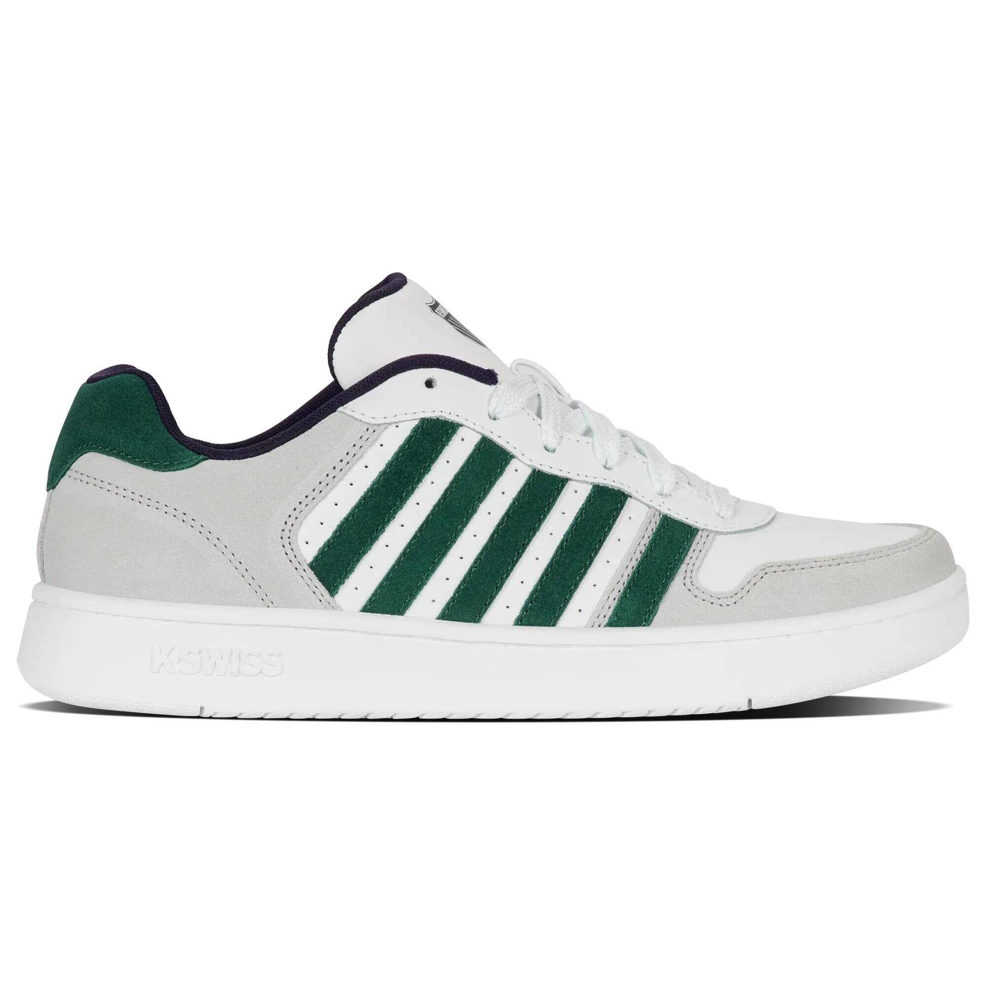 Męskie sneakersy K-Swiss COURT PALISADES RAIN FOREST/WHITE/WHITE-M (06931-330-M)