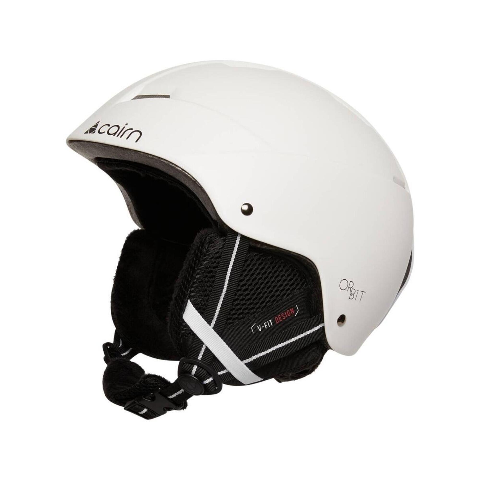 Kask narciarski - Orbit - Matowa biel