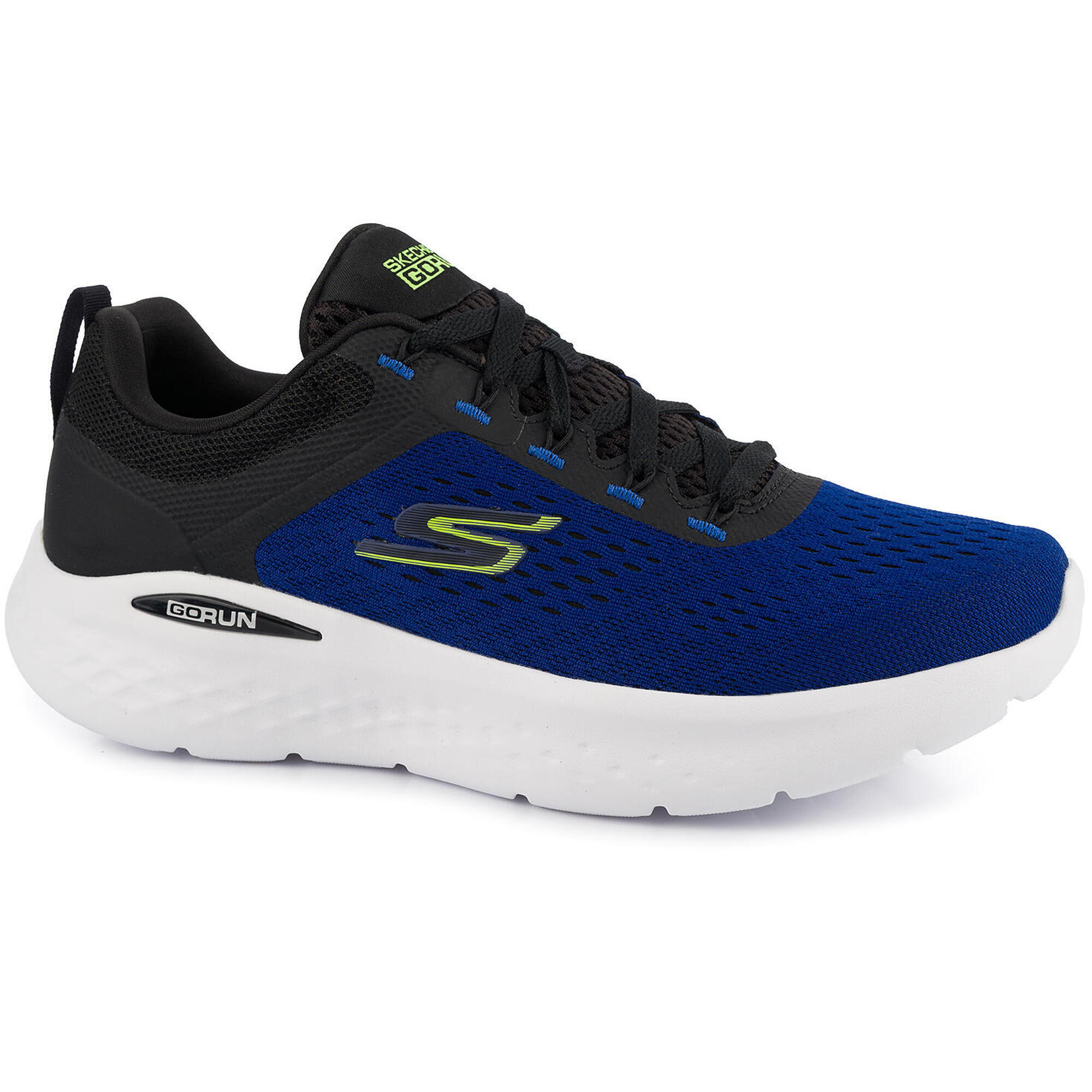 Męskie buty sportowe na trening lekkie niebieskie SKECHERS GO RUN LITE