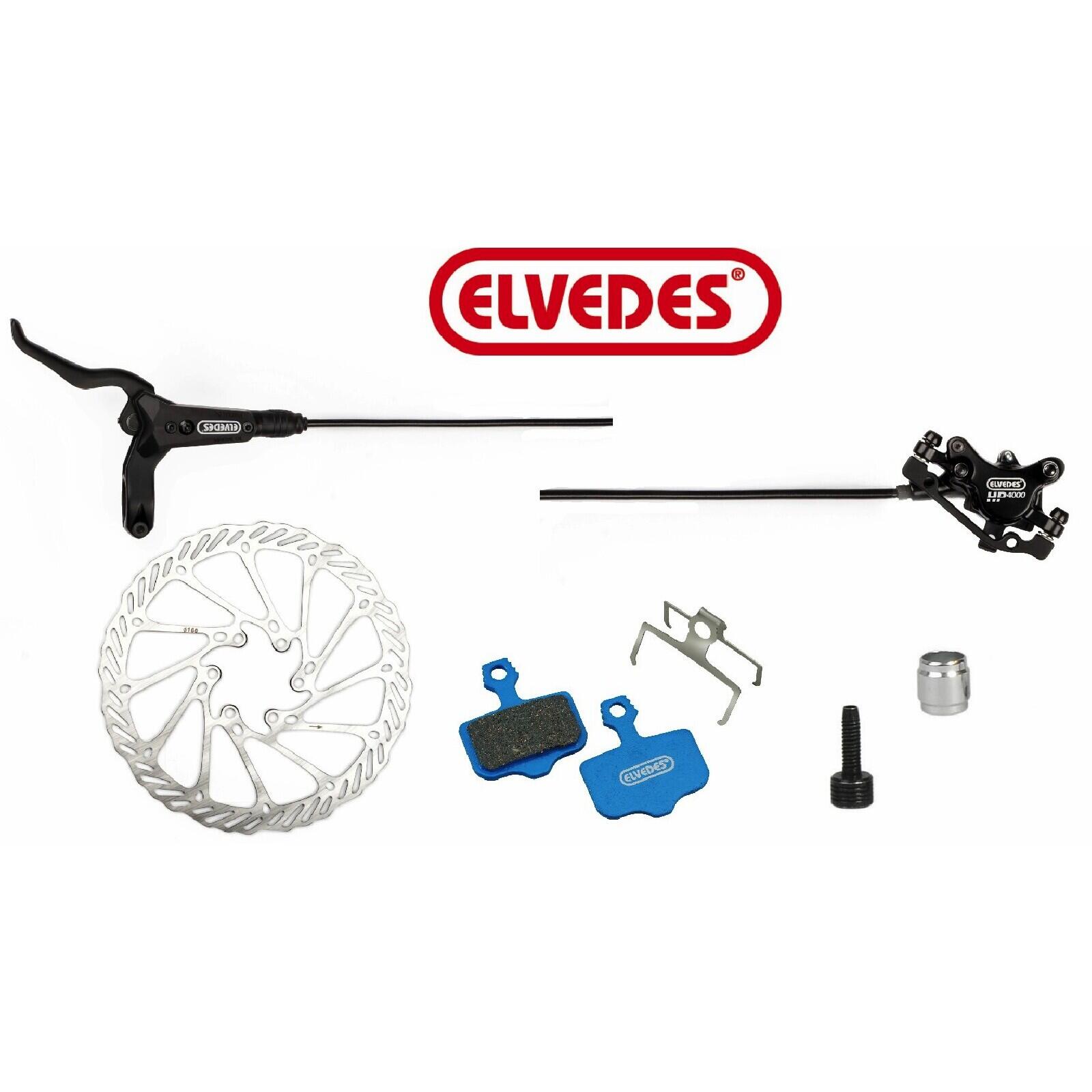 Kompletny przewód lewego hamulca Elvedes HP4000