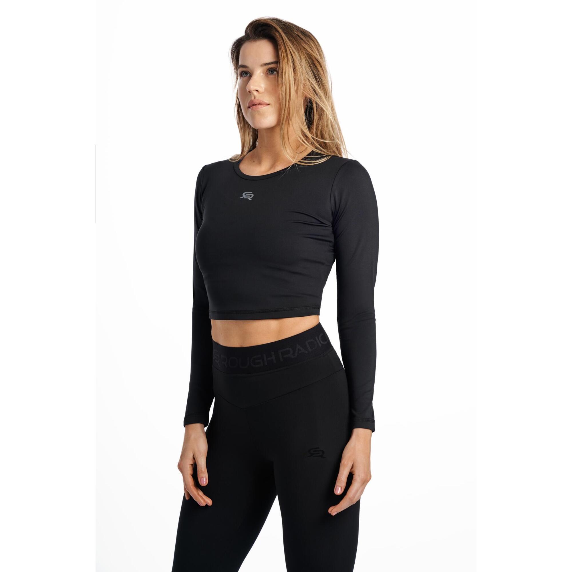 Koszulka fitness z długim rękawem damska Rough Radical Cover Tee LS