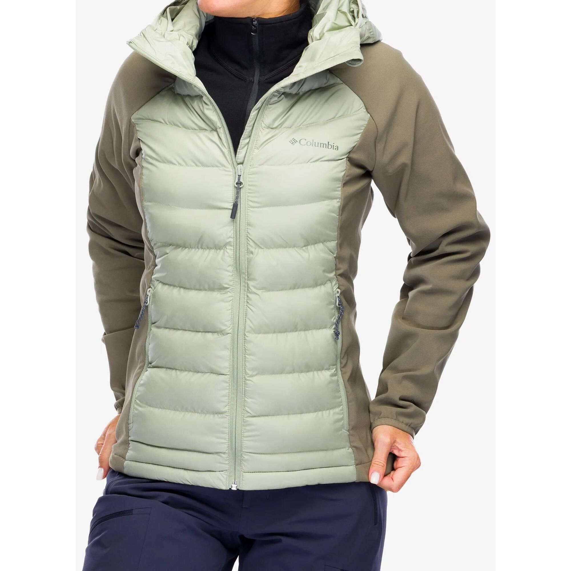 Kurtka hybrydowa damska Columbia Powder Lite II Hybrid Hooded Jacket