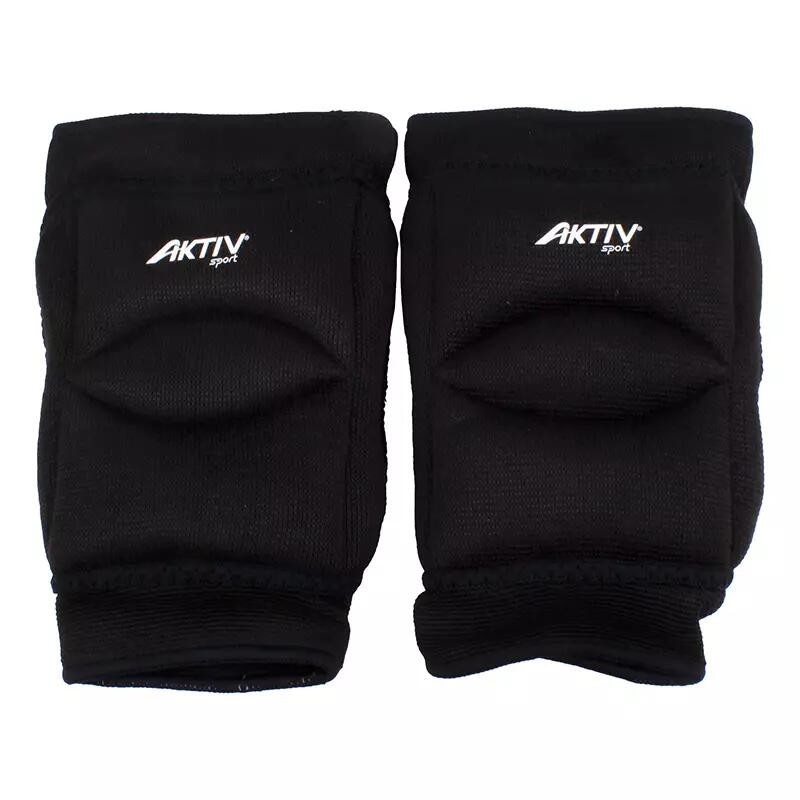Ochraniacz na kolano z poduszką Aktivsport czarny rozmiar: S