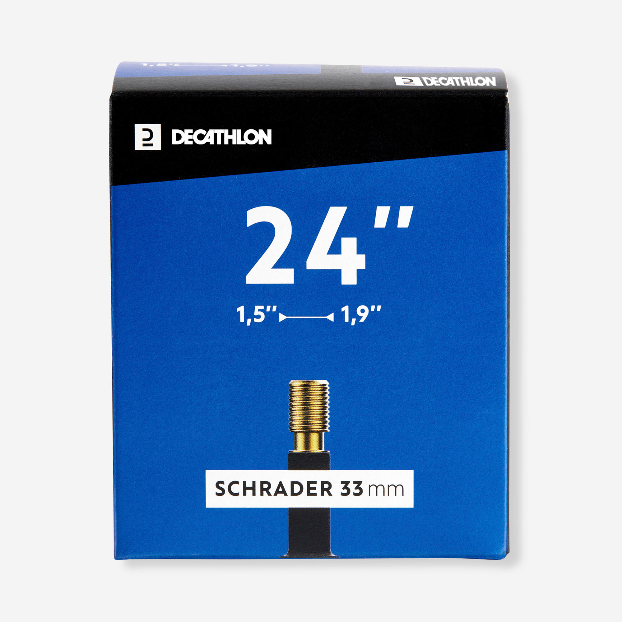 Dętka rowerowa Decathlon 24x1,50/1,90 wentyl Schrader