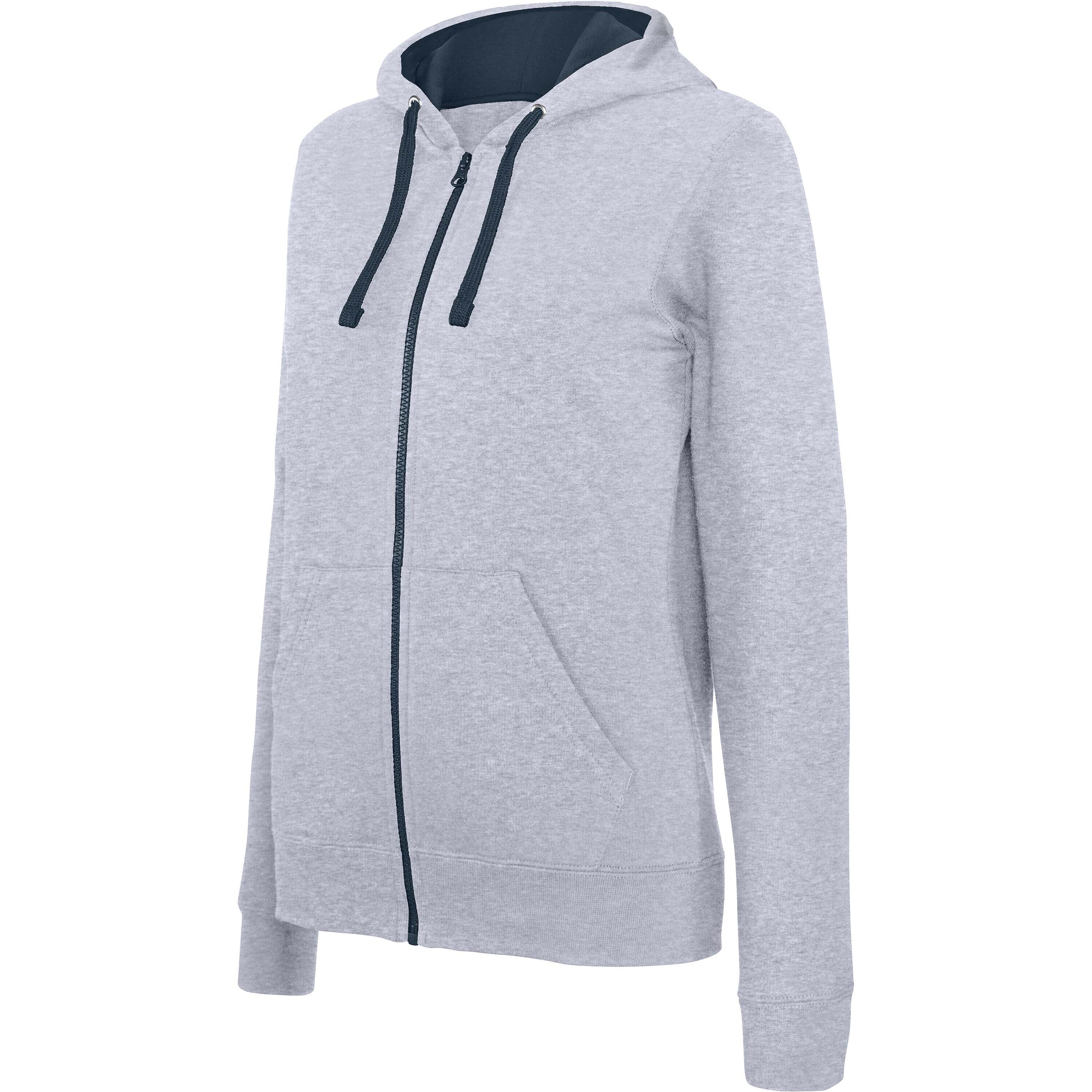 Hoodie Kariban Contrastée