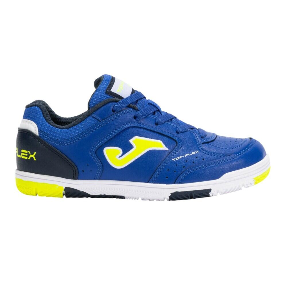 Buty dziecięce halowe Joma Top Flex JR 2505 Indoor niebieskie