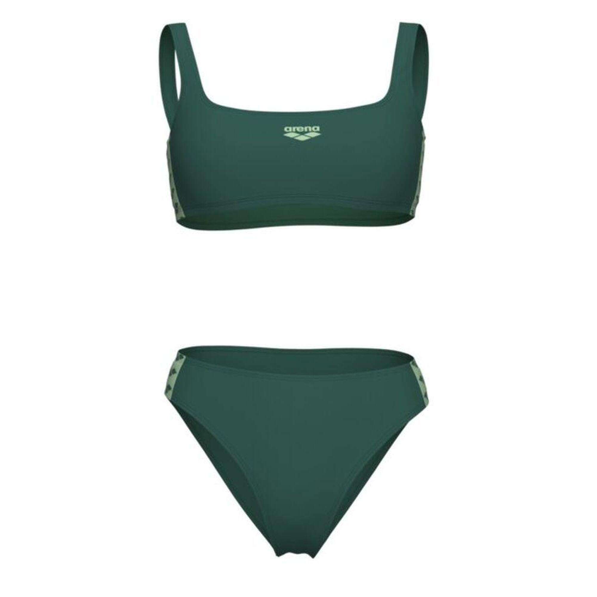 Strój kąpielowy damski dwuczęściowy kostium na basen plażę Arena Icons