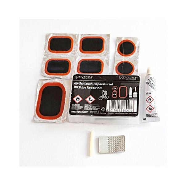 Zestaw łatek do naprawy dętek rowerowych Ventura