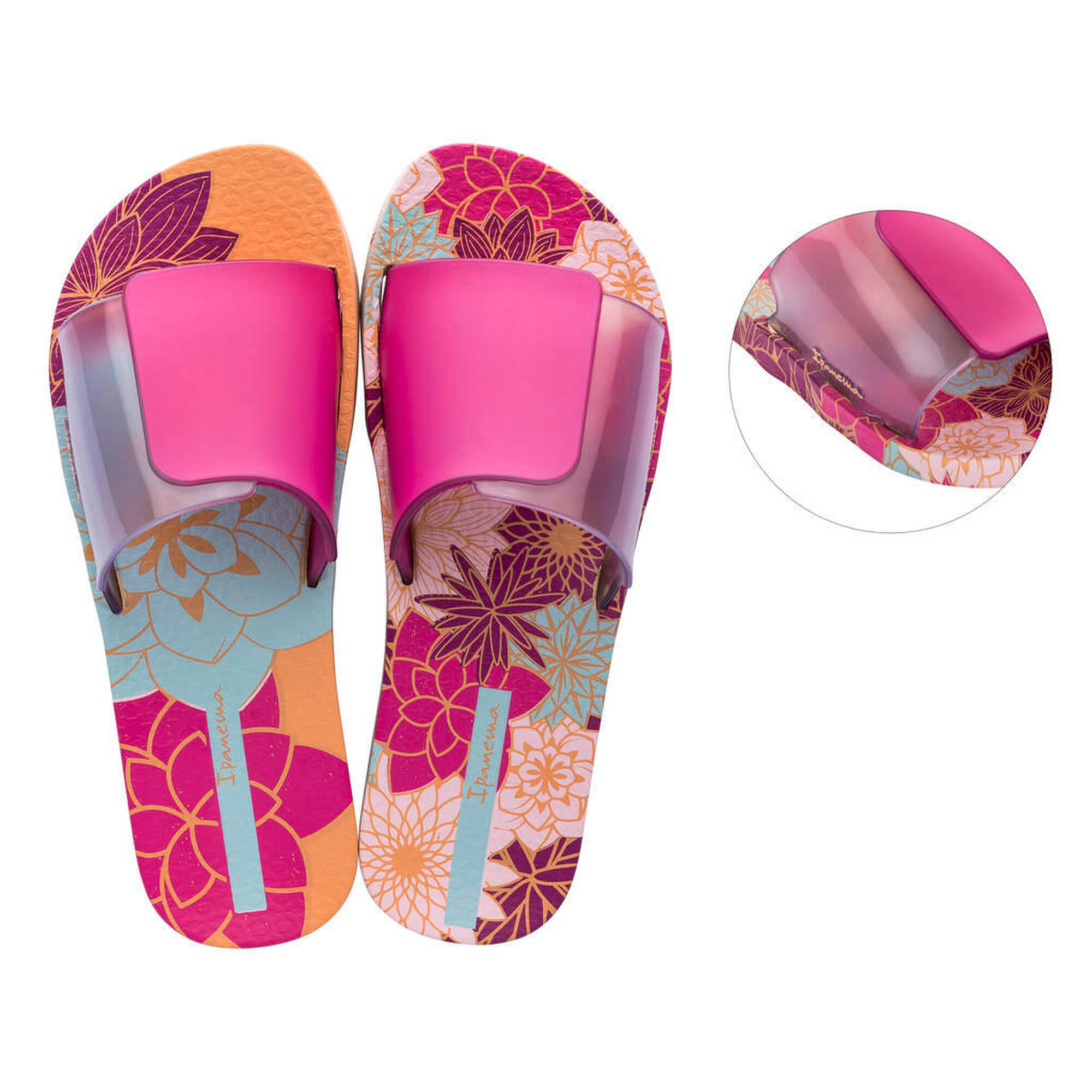 Klapki basenowe damskie Ipanema BOTANICA SLIDE FEM