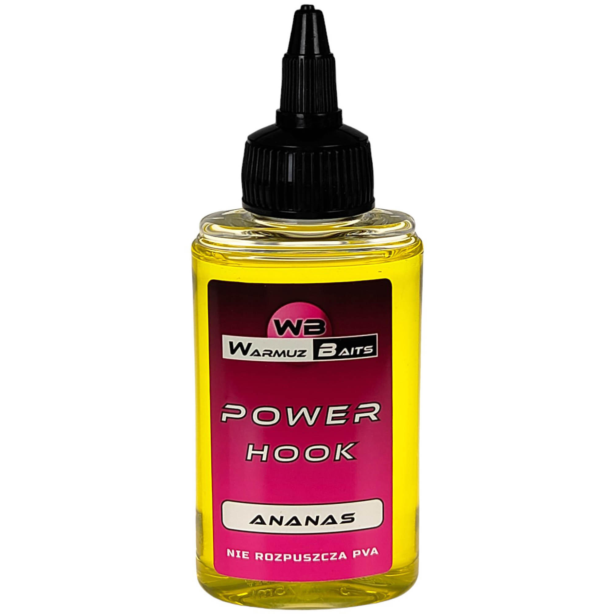 Liquid Booster Warmuz Baits Ananas Power Hook 90Ml