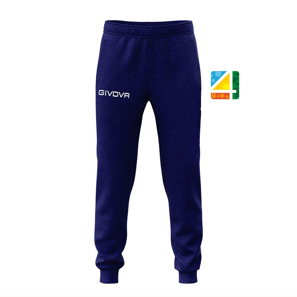 Spodnie do Joggingu Givova King Navy XL - Komfort i Styl na Każdą Okazję