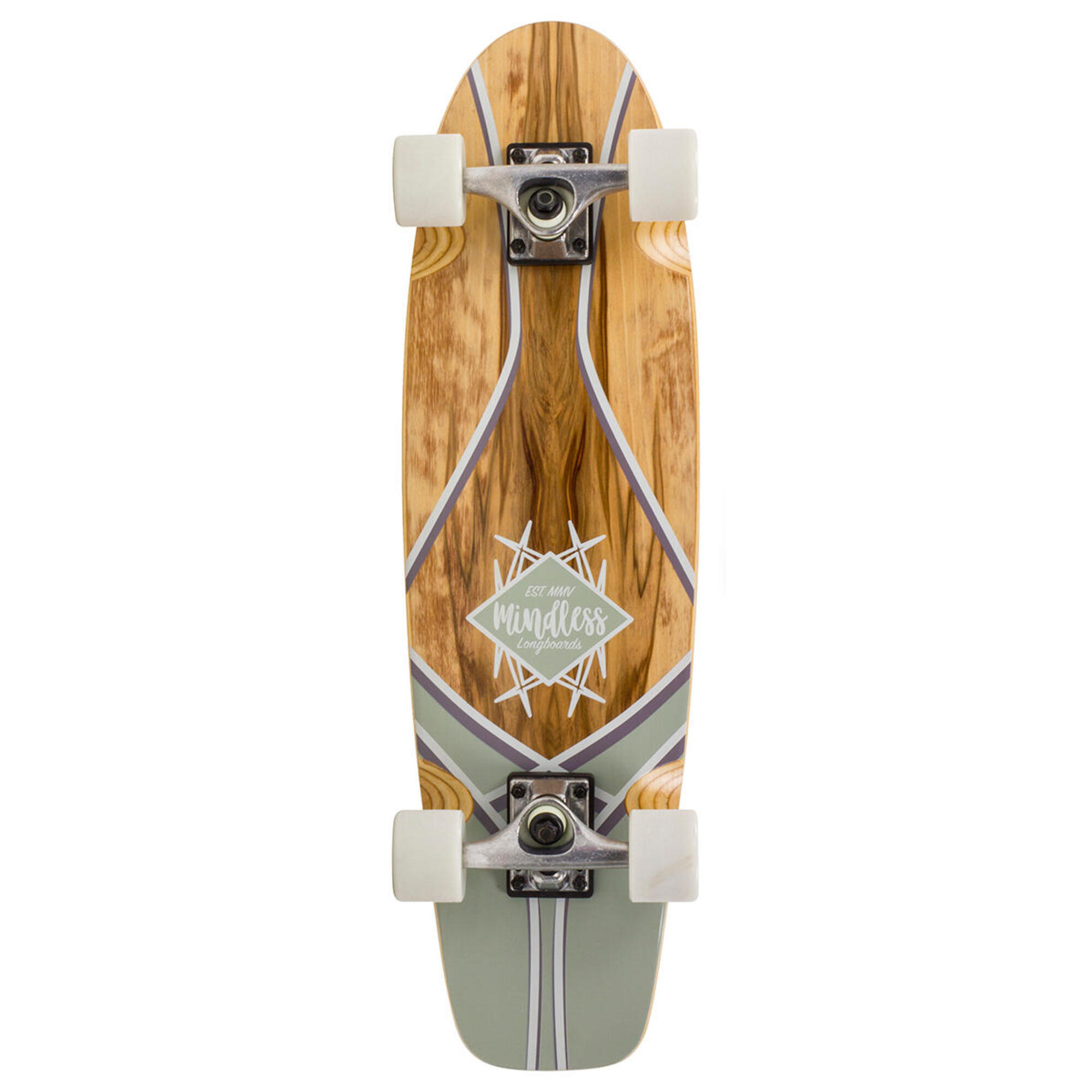 Deski Kompletne Mindless Core Mini Cruiser Deskorolka - 28.5" - Red/Gum