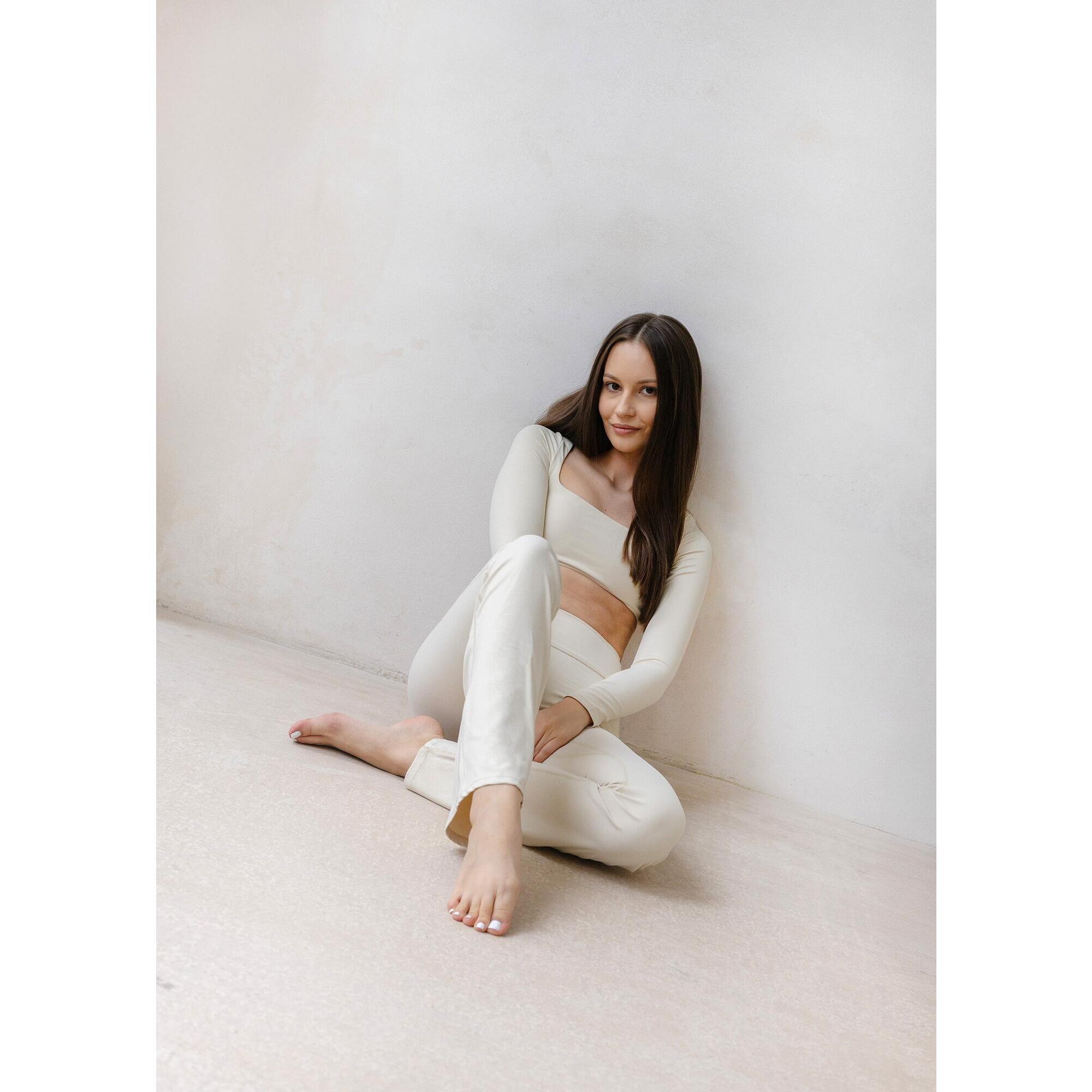 Top do jogi Moonholi Flash z długimi rękawami