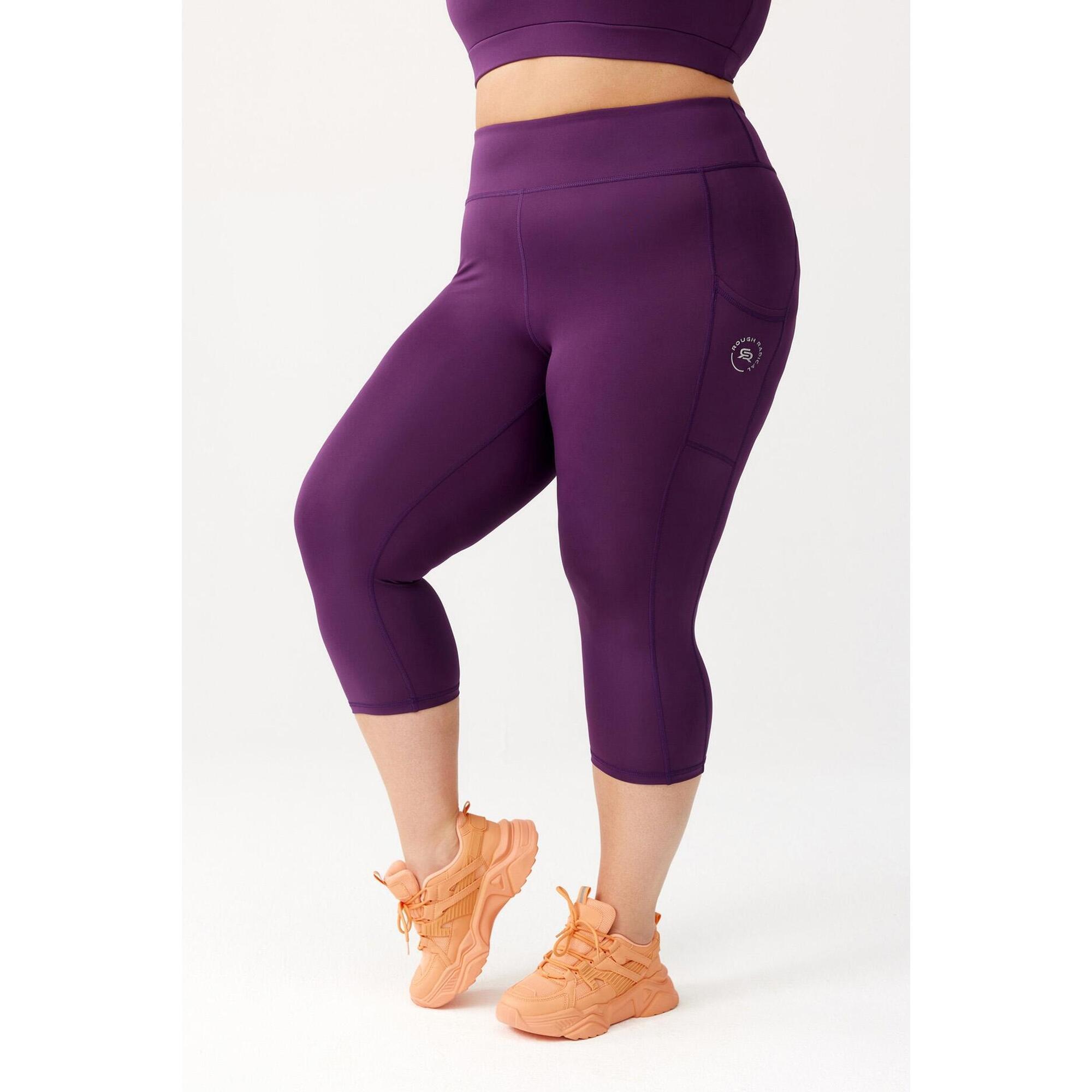 Damskie legginsy treningowe 3/4 Rough Radical Control Plus Size