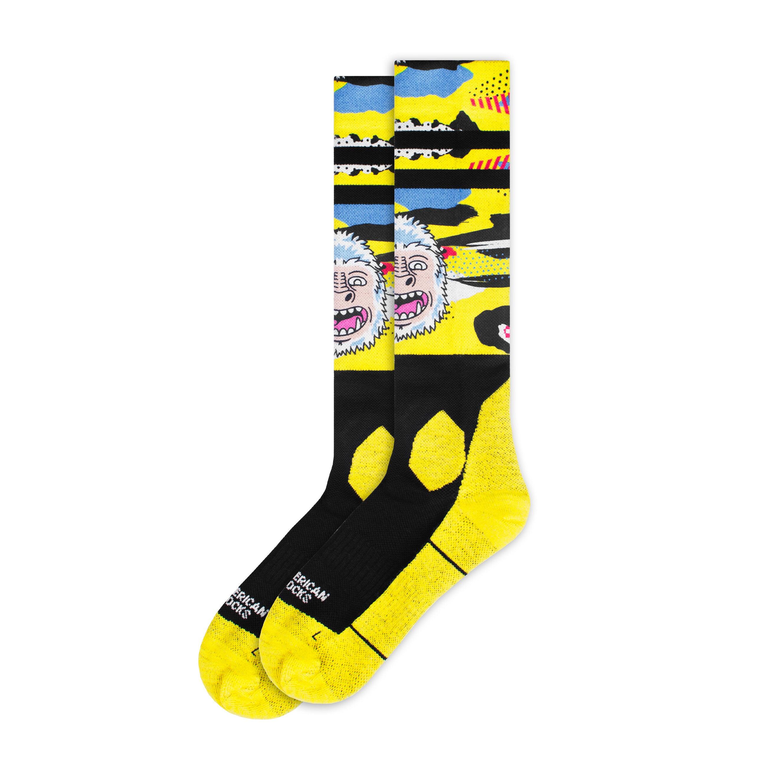 Skarpety American Socks Yeti Snow wielokolorowe