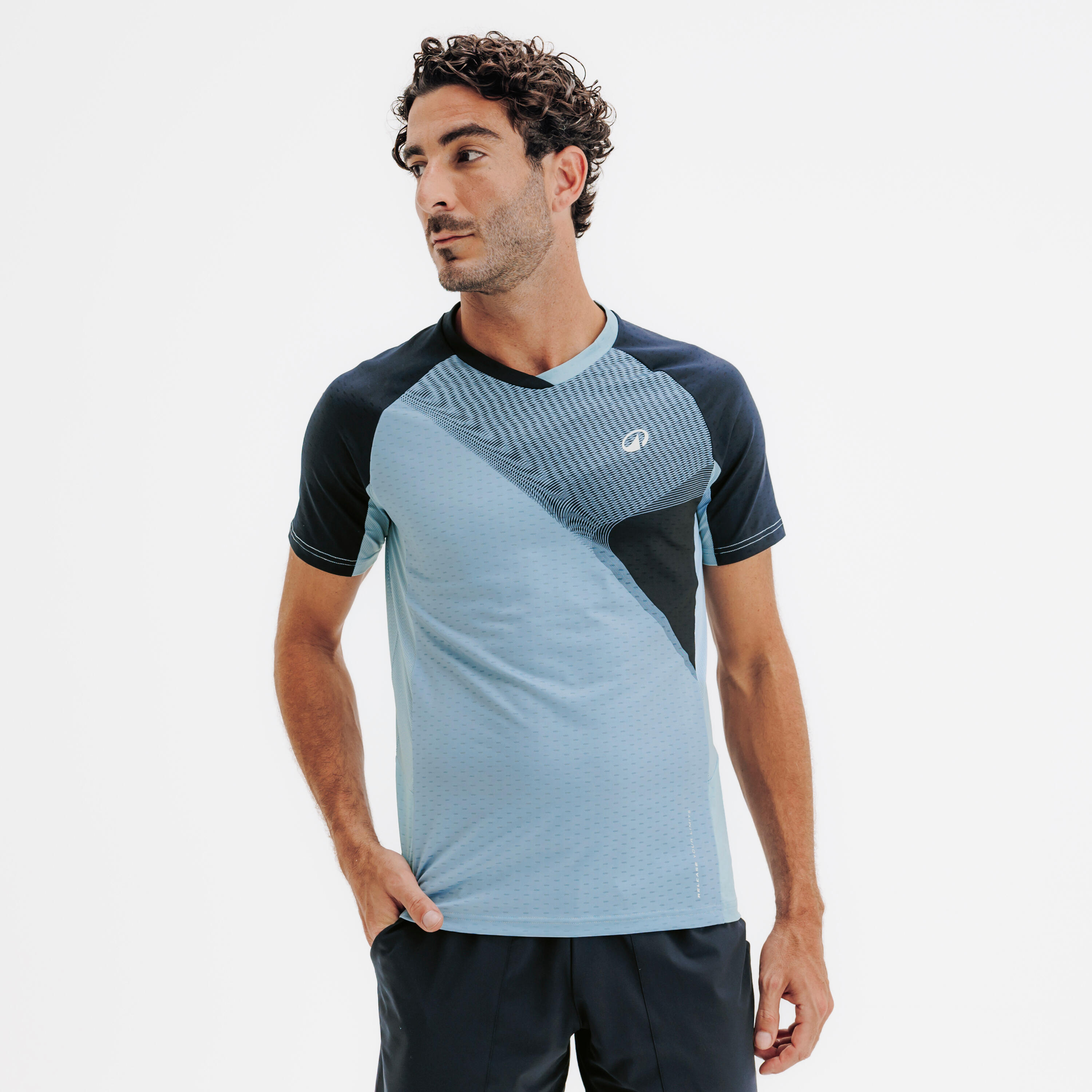 Koszulka do padla krótki rękaw męska Kuikma PTS Light 26