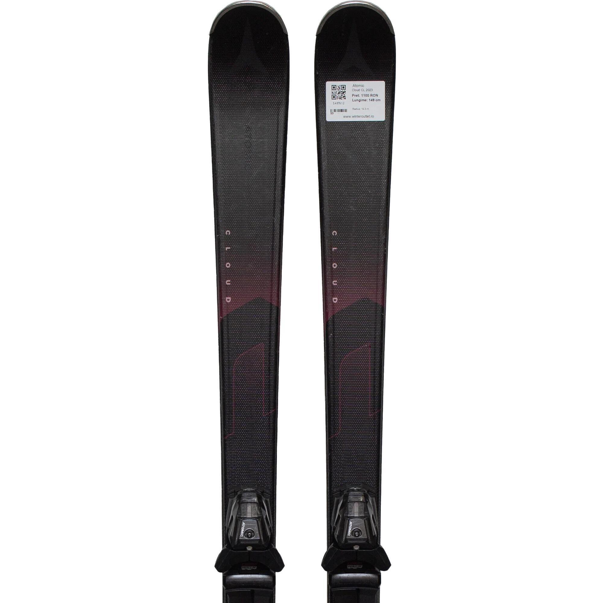 Second Life- Narty ATOMIC Cloud CL 2023, 156 cm- Stan dobry