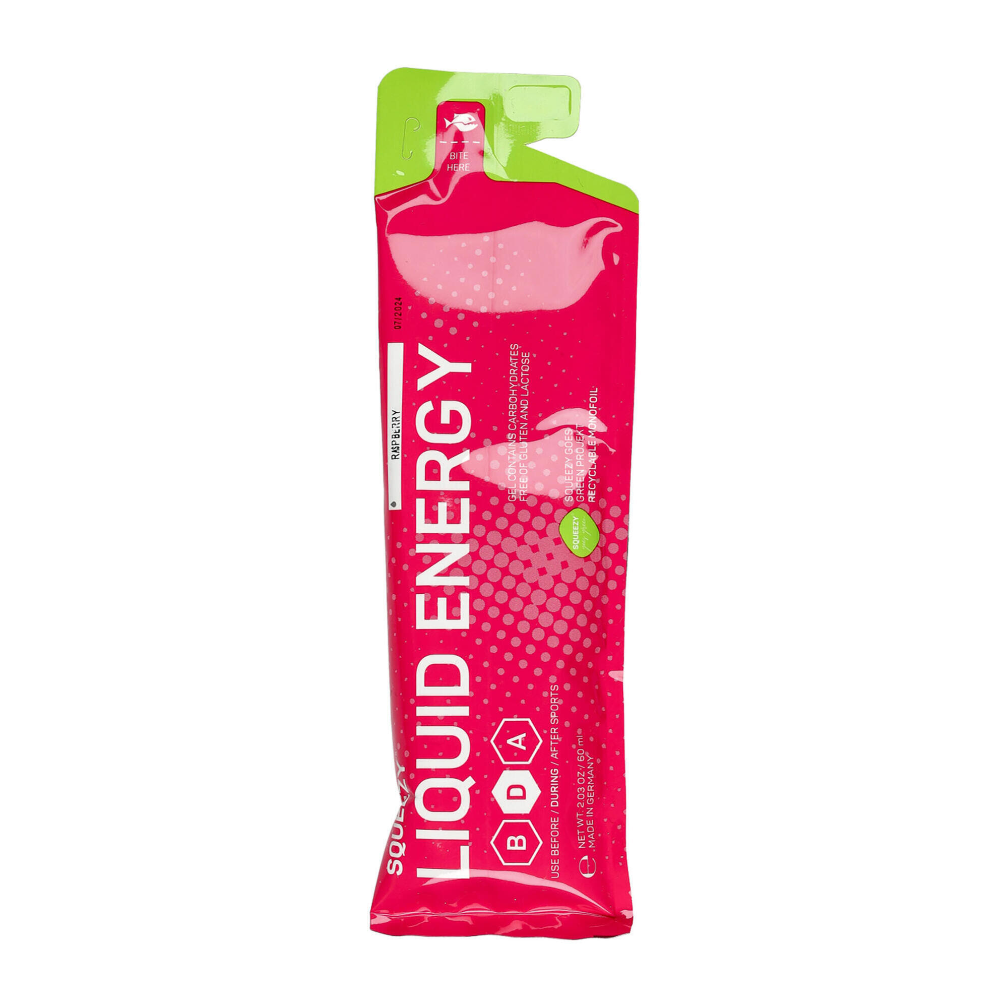 Żel energetyczny Squeezy Drink Gel 60 ml - raspberry