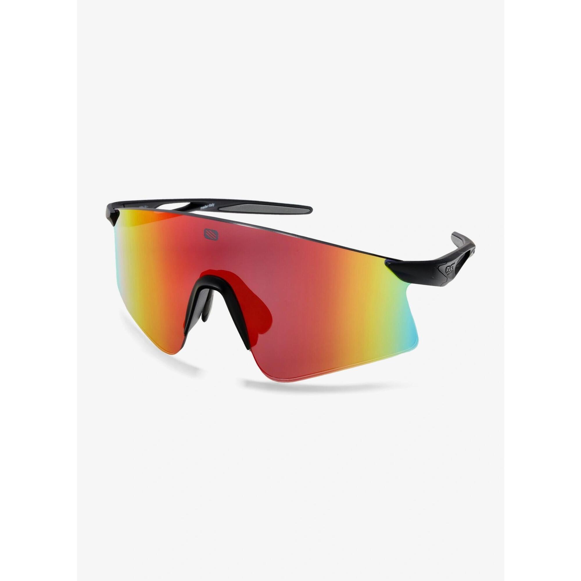 Okulary przeciwsłoneczne Rudy Project Astral X - black matte/multilaser red