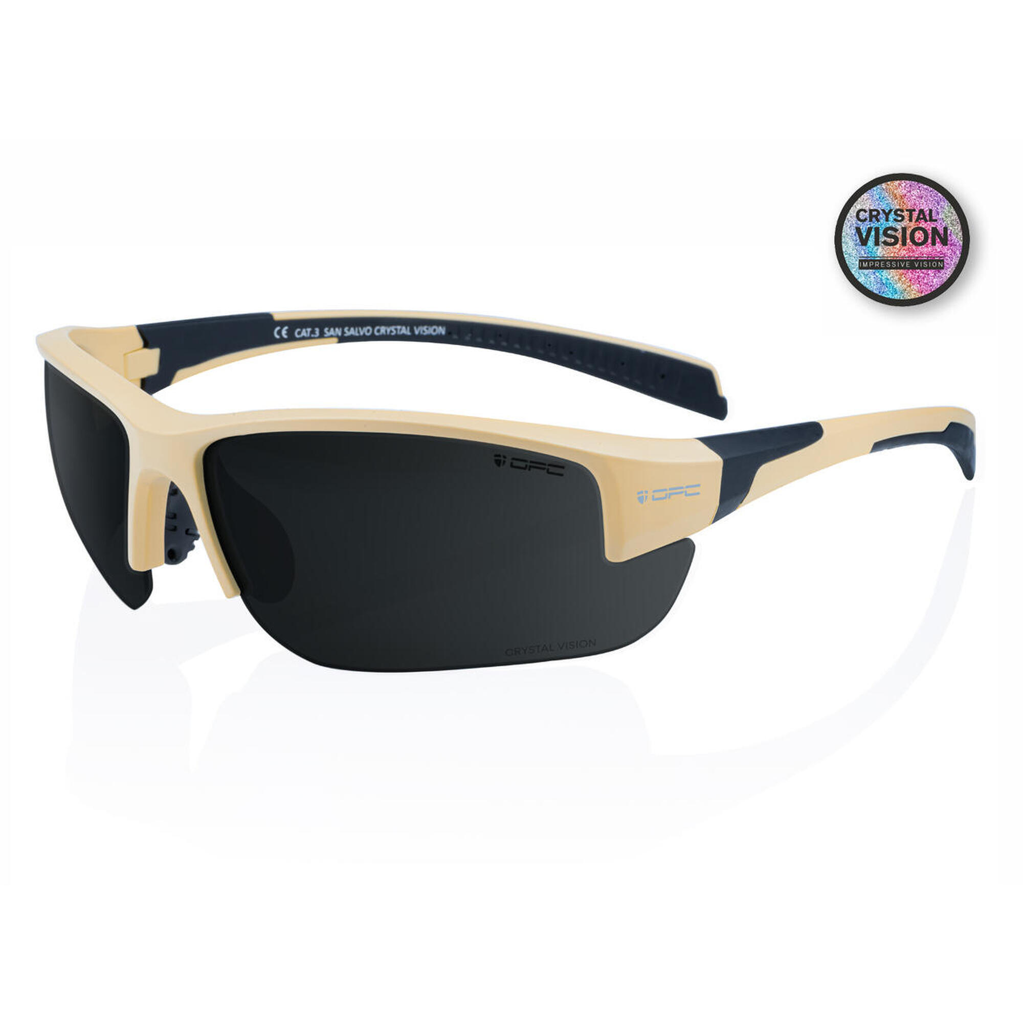 Okulary przeciwsłoneczne unisex OPC San Salvo Crystal Vision