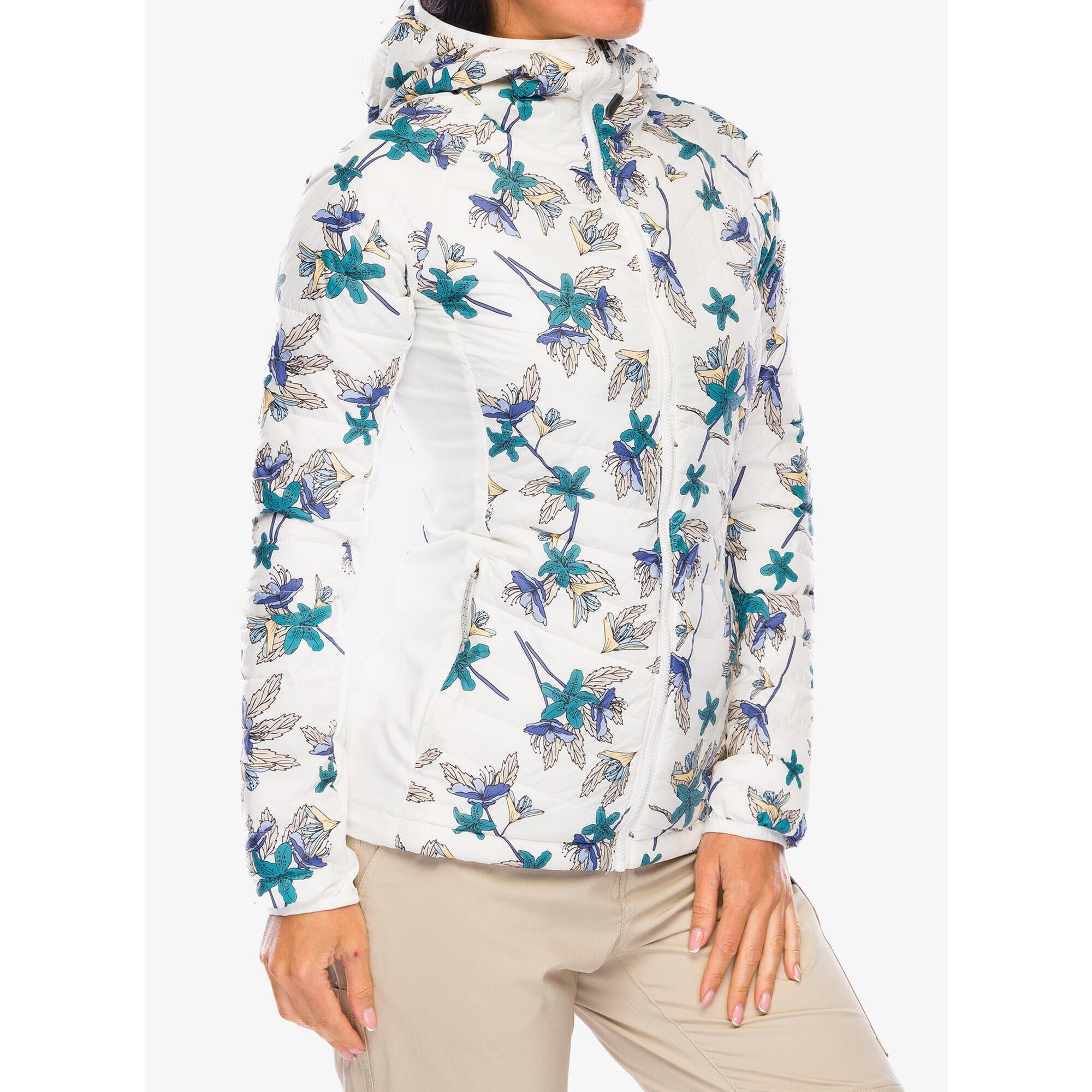 Kurtka ocieplana damska Columbia Powder Pass Hooded Jacket