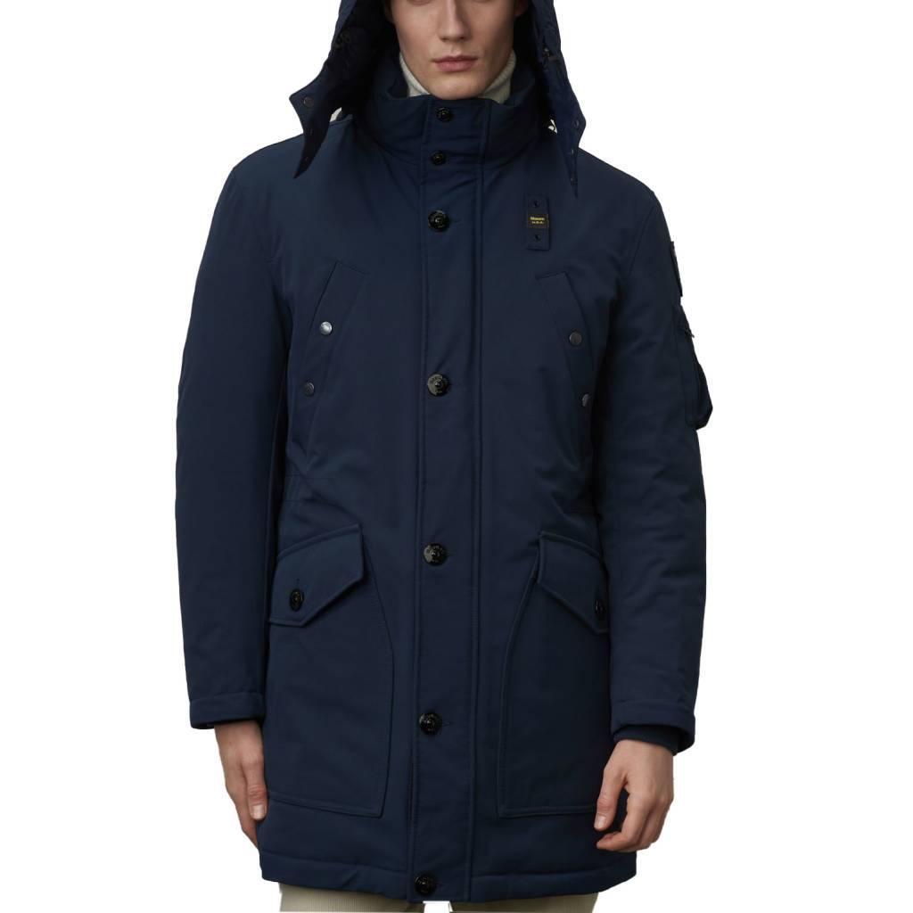 Kurtka BLAUER IMPERMEABILE / TRENCH Niebieski