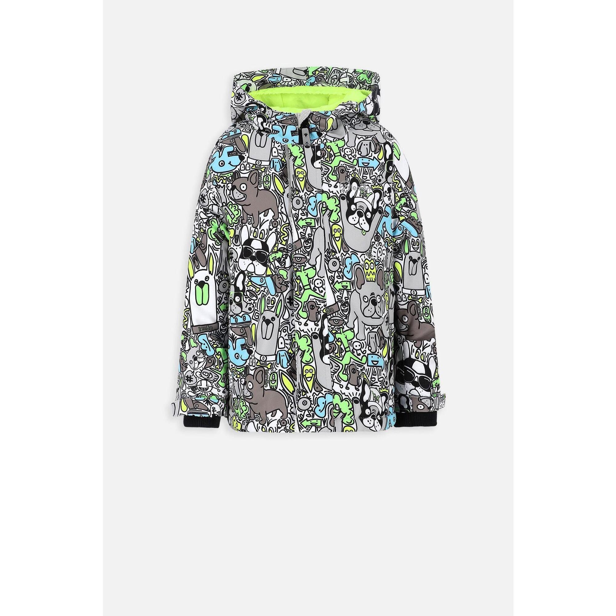 Kurtka narciarska chłopięca Lemon Explore ZL3 ThermoTEX