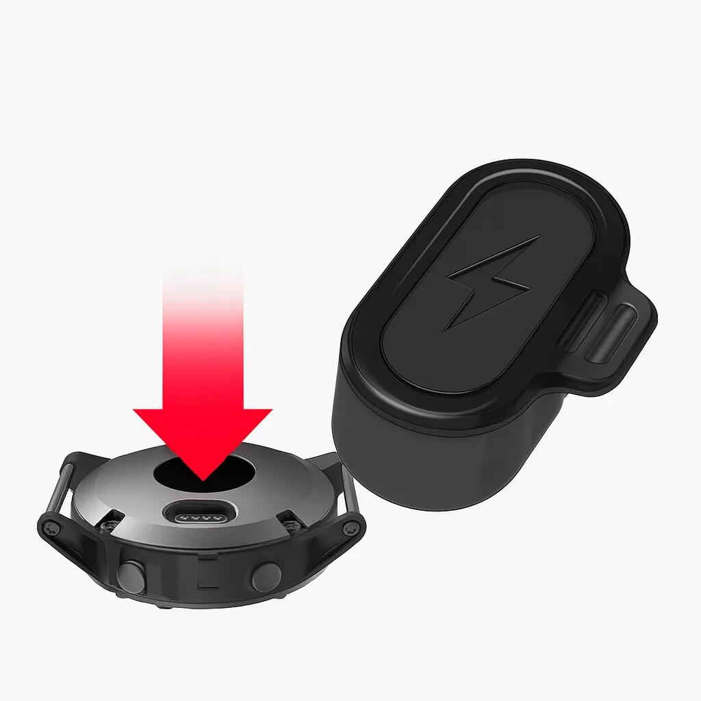 Osłona przeciwkurzowa portu ładowania Garmin – Przezroczysty TPU