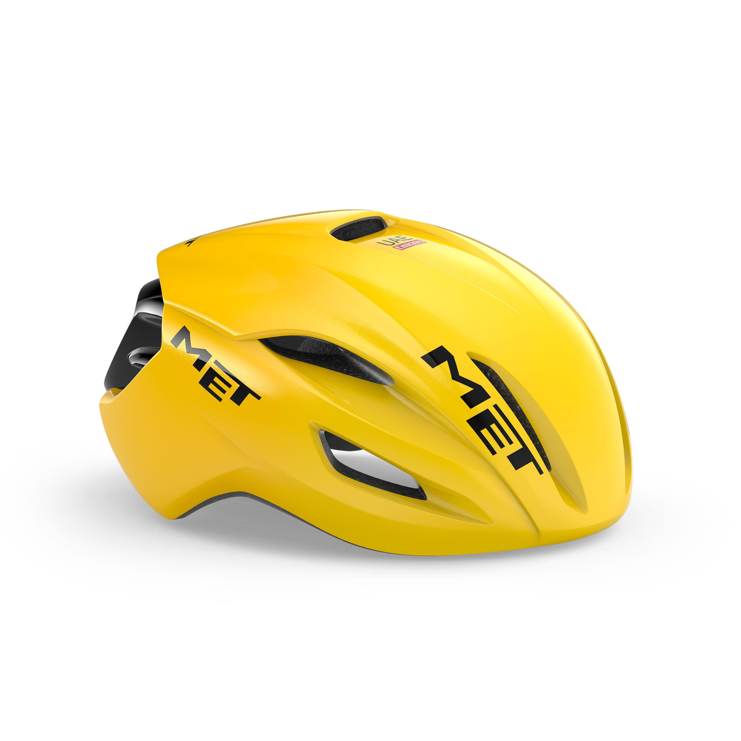 Kask rowerowy szosowy Met Manta Mips Jaune Limited Edition
