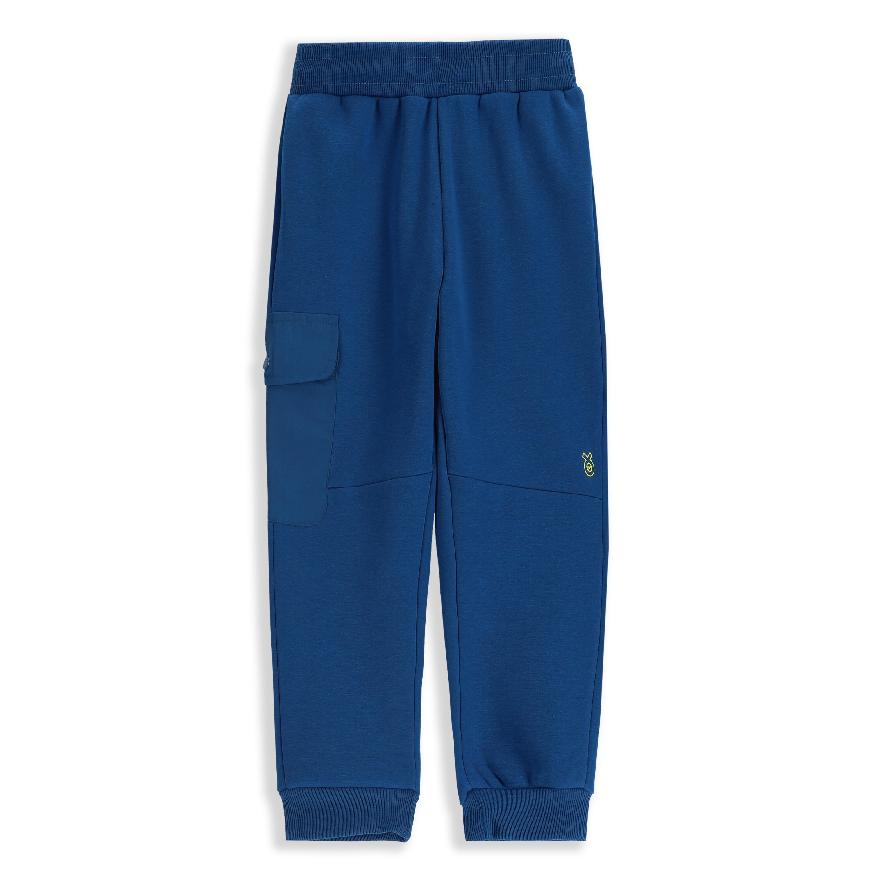 Spodnie Dresowe Dziecięce Polarowe Trekkingowe Lemon Explore ZL5 granatowe