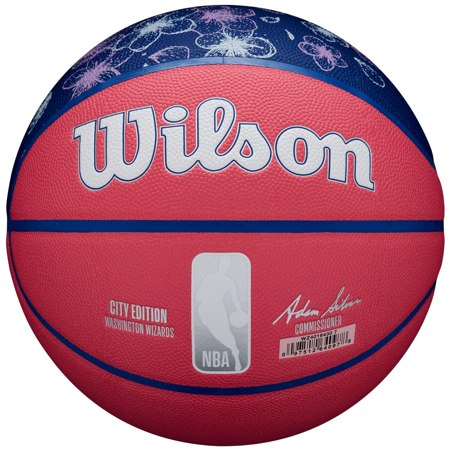 Piłka do koszykówki Wilson NBA Team City Collector rozmiar 7