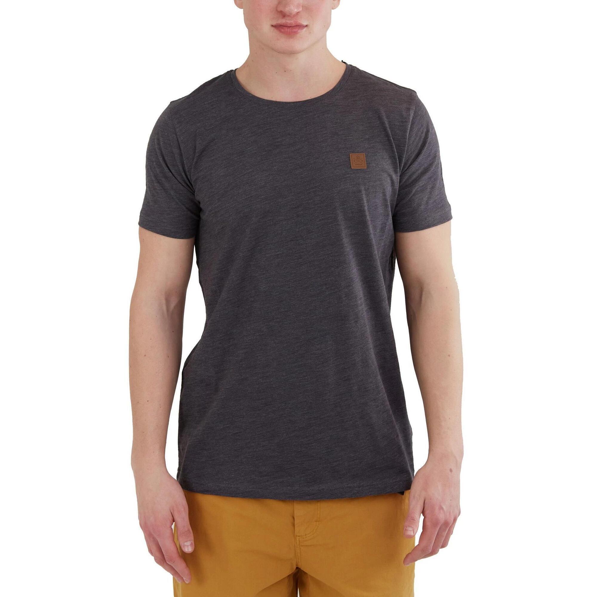 Jaggy Structured T-Shirt koszulka z krótkim rękawem - czarny