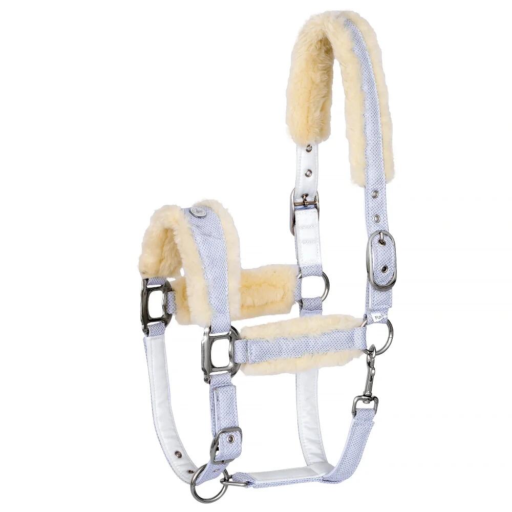 Kantar dla konia i kuca EQUESTRIAN QUEEN Rotterdam 25SS z futerkiem