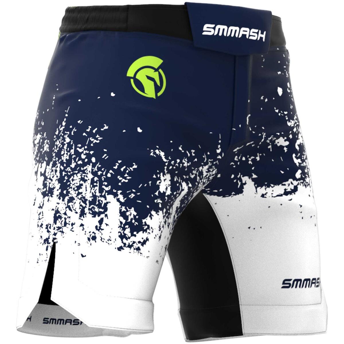 Spodenki do MMA męskie Smmash OCR Legion Neon Green Ultra lekkie