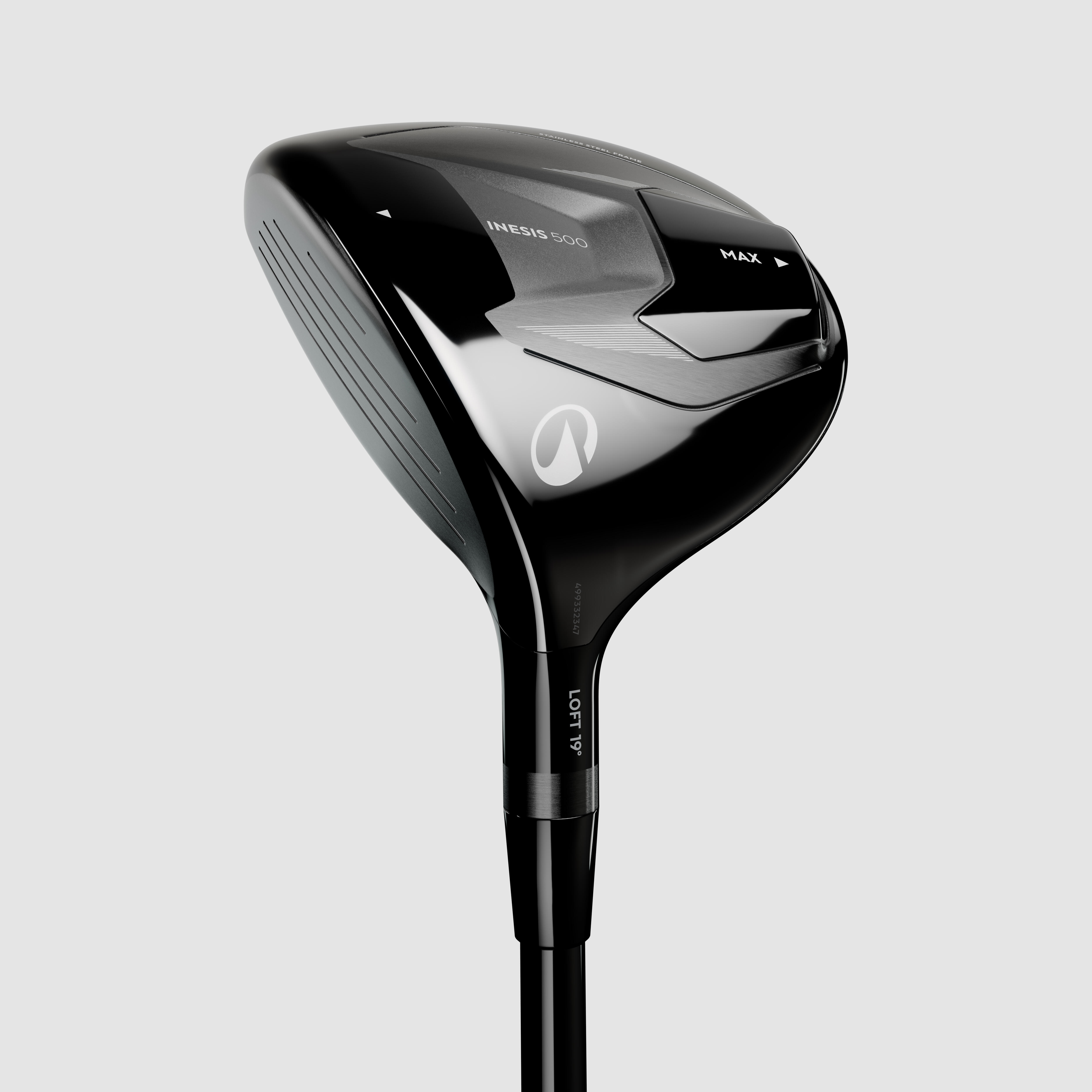 Kij golfowy wood nr 3 Inesis Max senior/lady 500 wolny swing dla leworęcznych