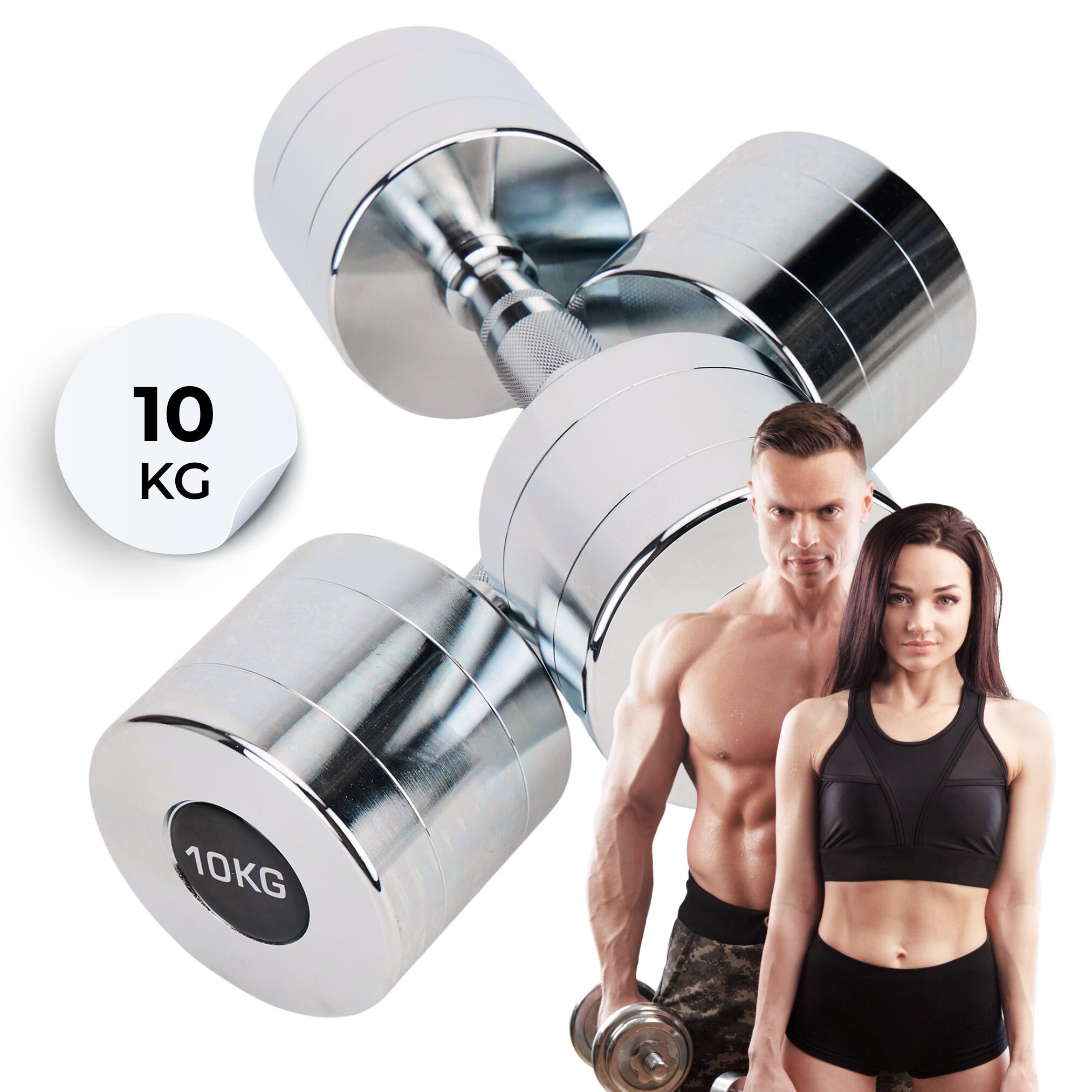 Hantle chromowane XTREXO 2x10 kg