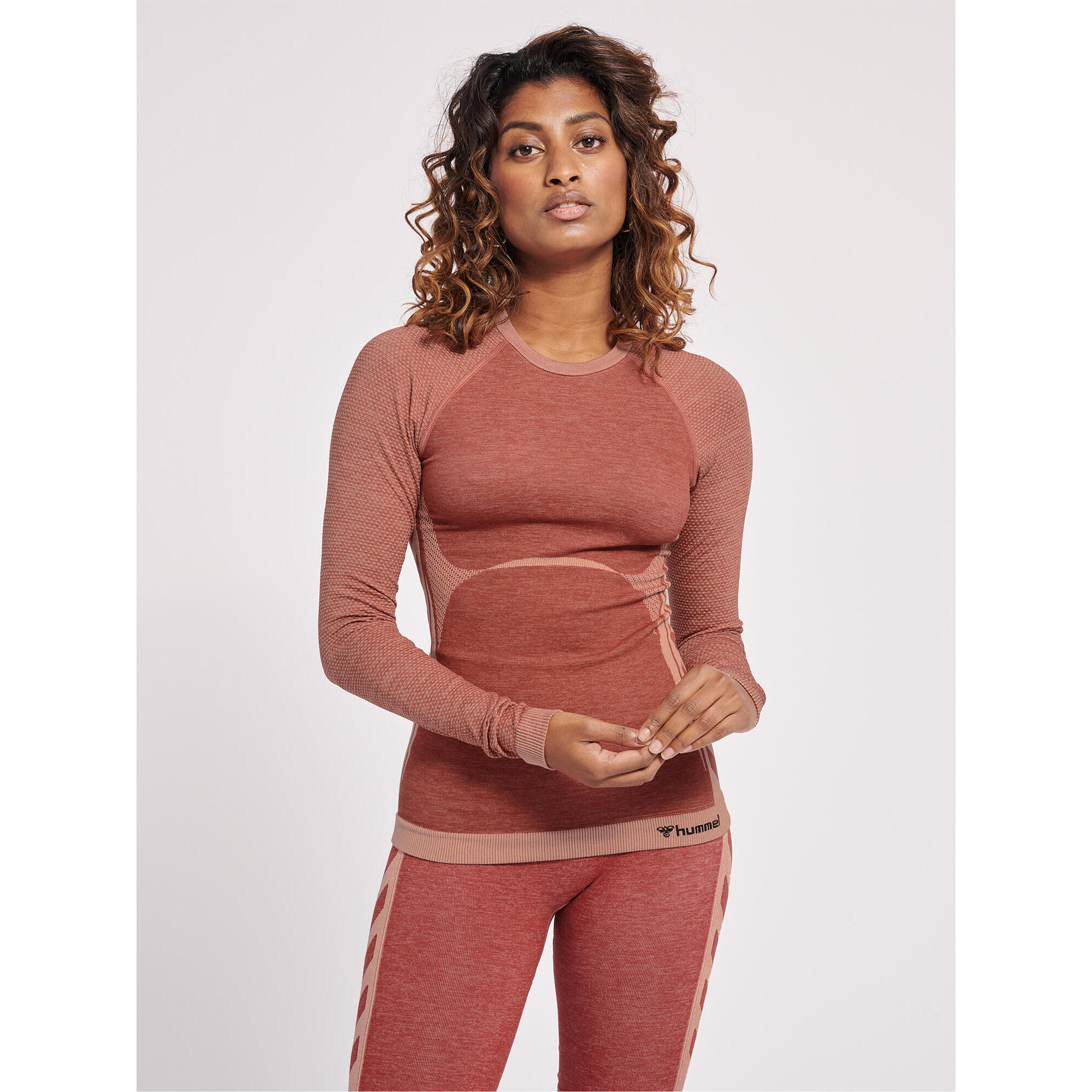 Damska koszulka z długim rękawem Hummel Clea