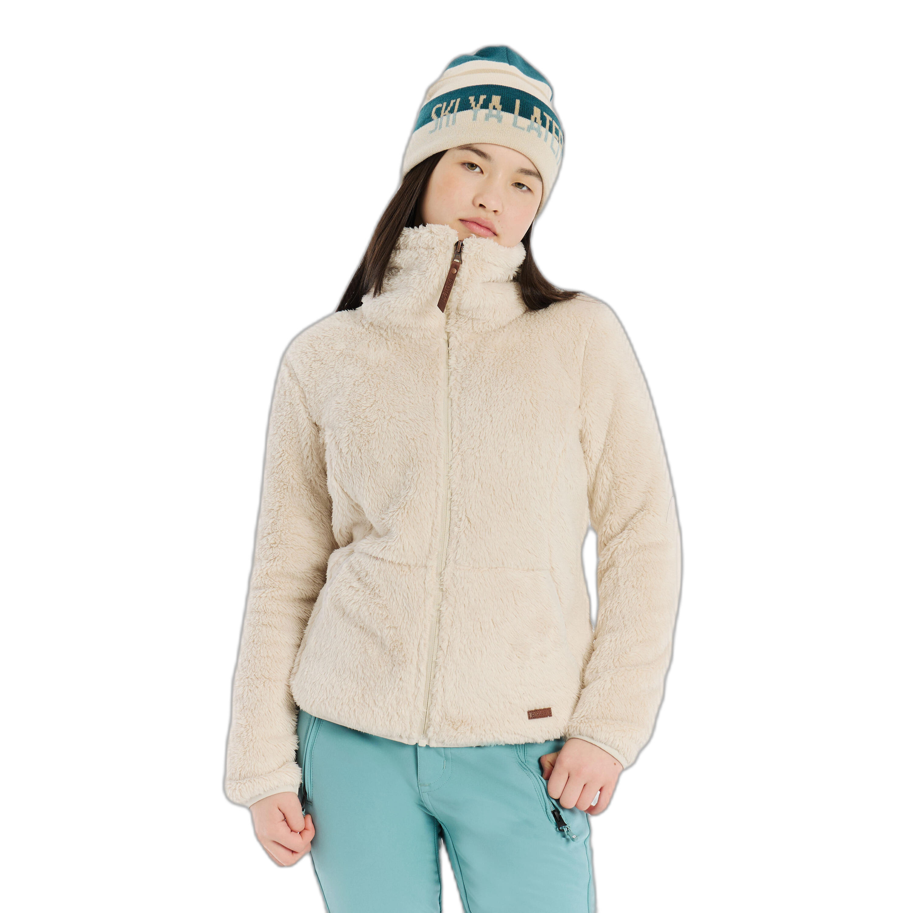 Dziewczęcy polar rozpinany na całej długości Protest Riri